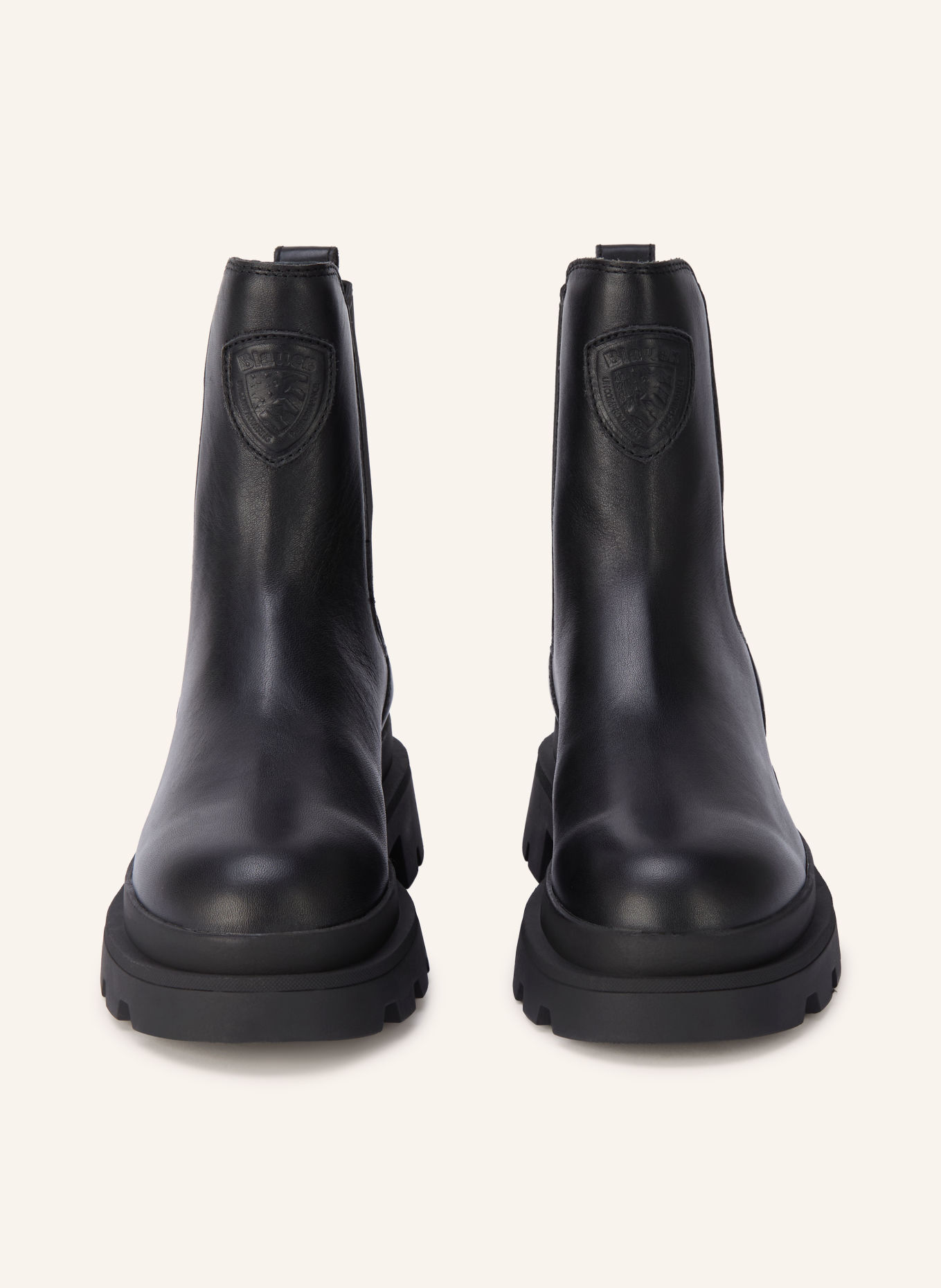 Blauer Bottines Chelsea KIMMEL: NOIR