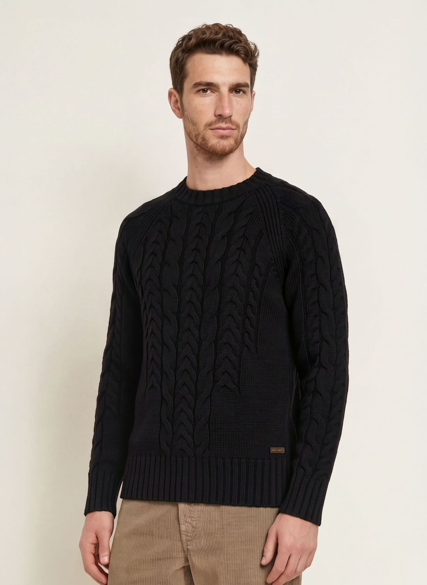BELSTAFF HARROW-Pullover: SORT