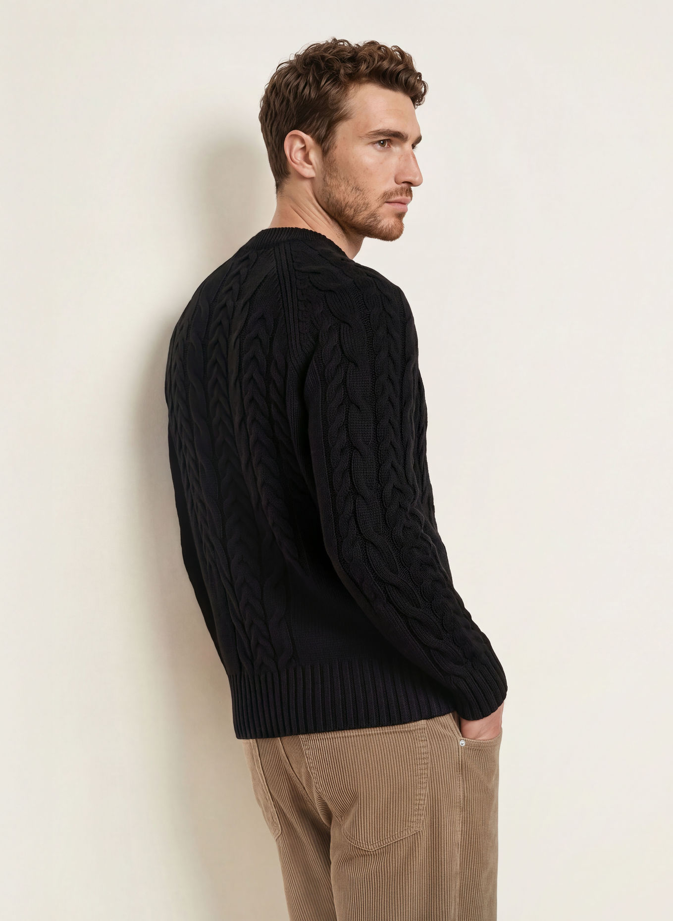 BELSTAFF HARROW-Pullover: SORT