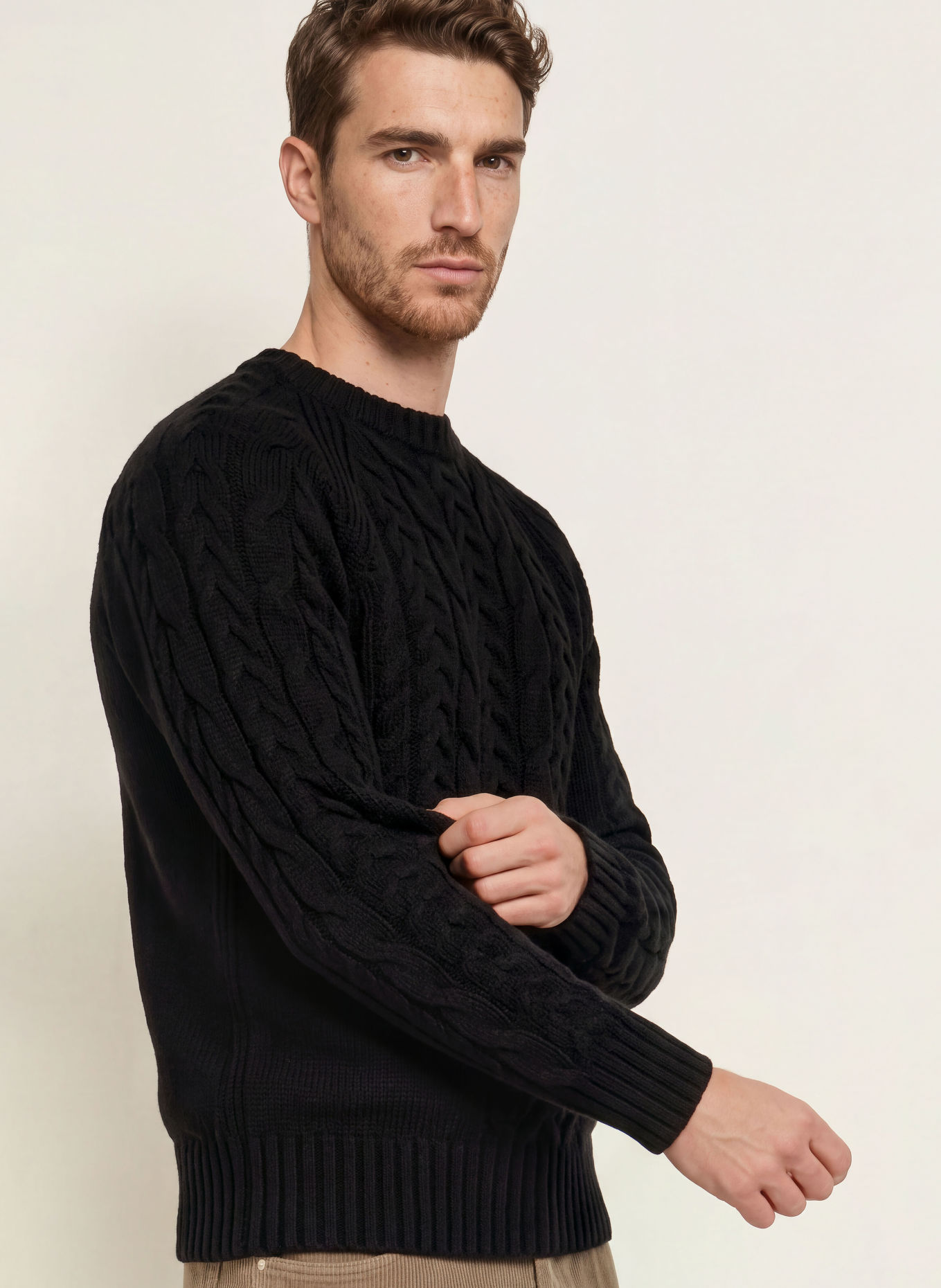 BELSTAFF HARROW-Pullover: SORT