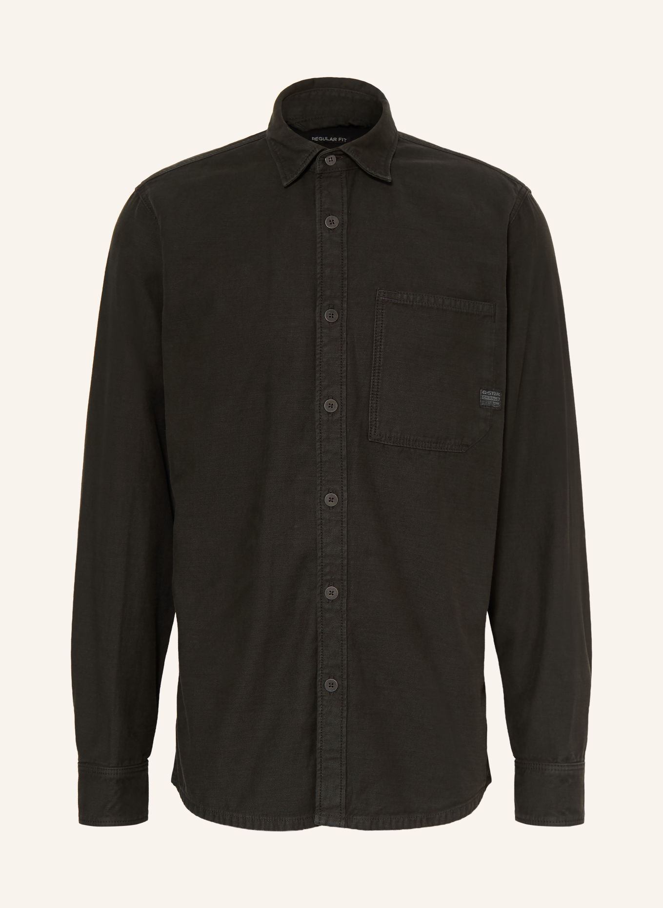 G-Star Regular-Fit Shirt: BLACK