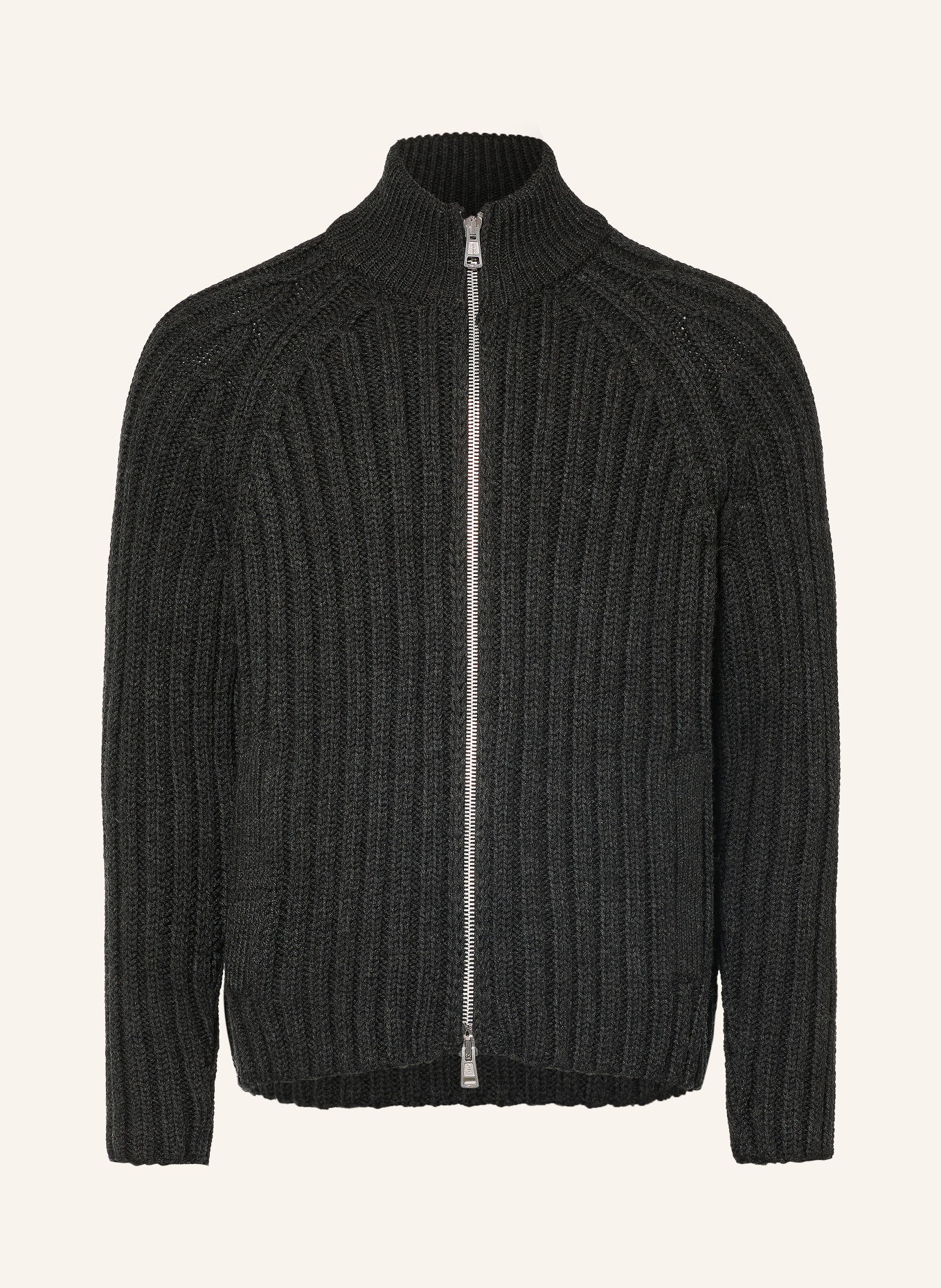 OUR LEGACY Vest van merinowol: DONKERGRIJS