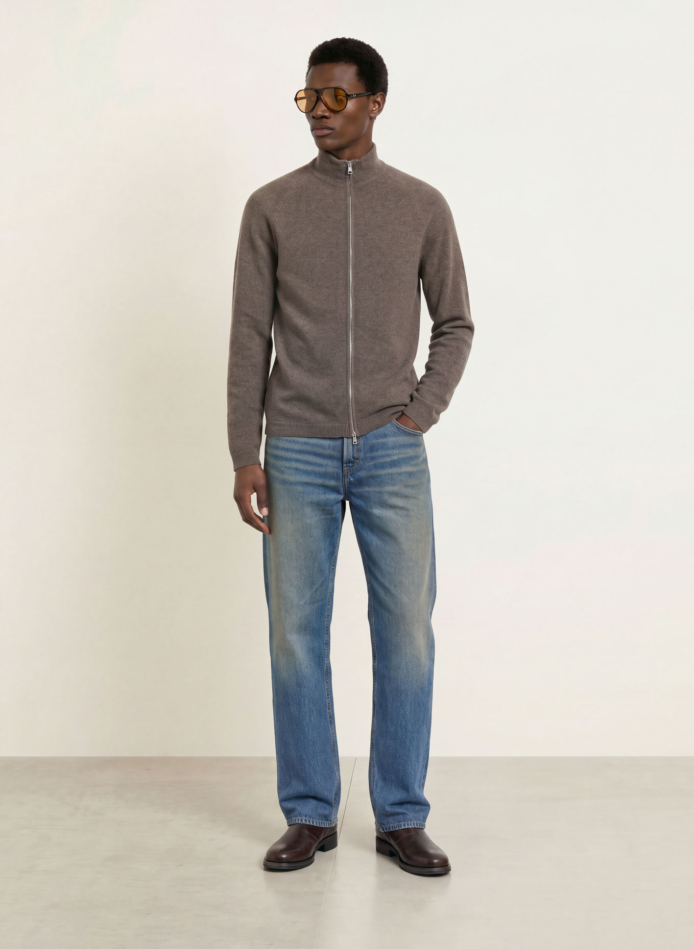 OUR LEGACY Vest van merinowol: GRIJS