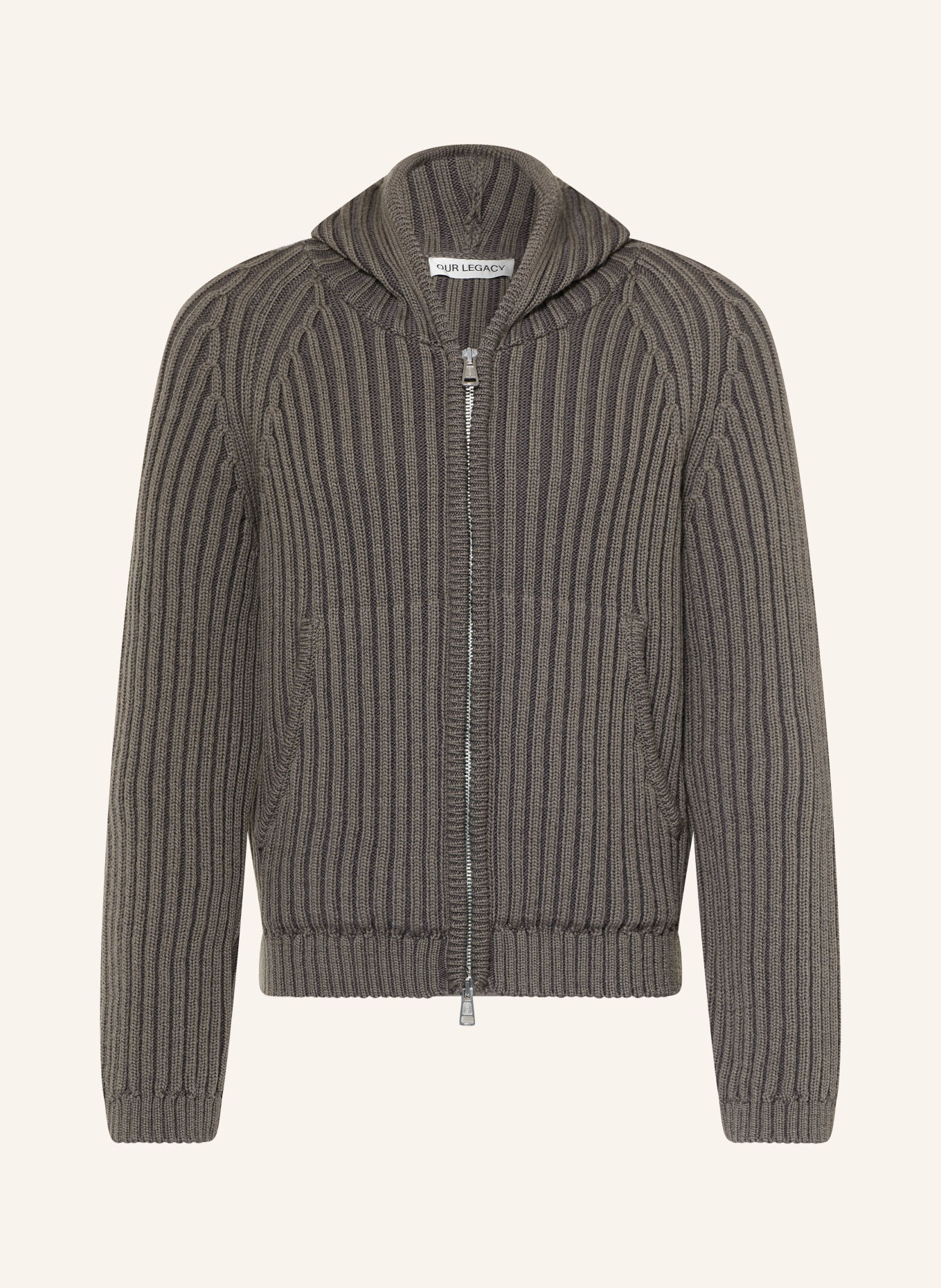 OUR LEGACY Vest van merinowol: GRIJS