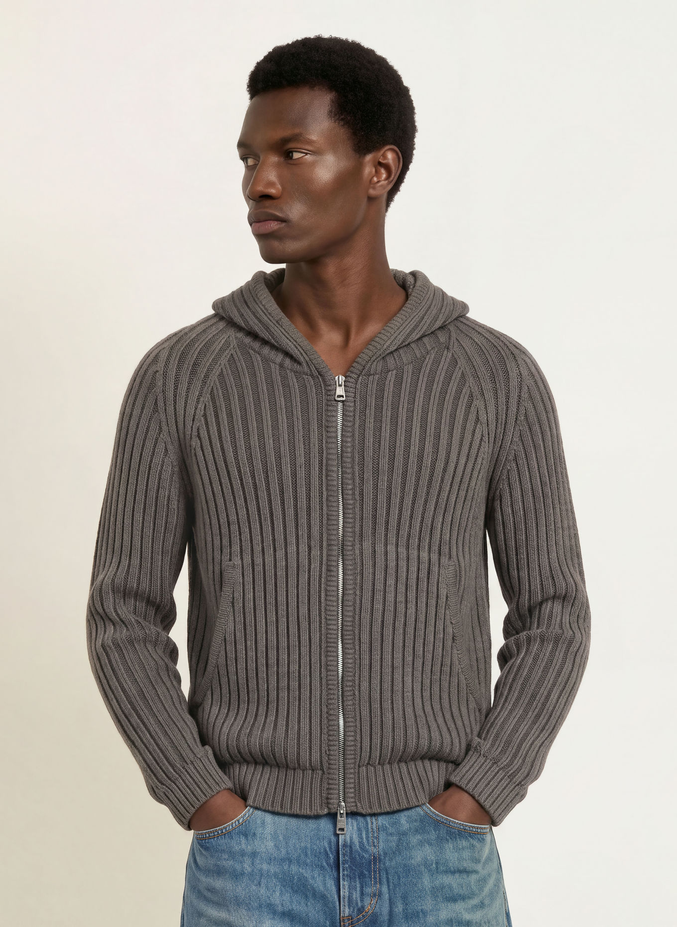 OUR LEGACY Vest van merinowol: GRIJS