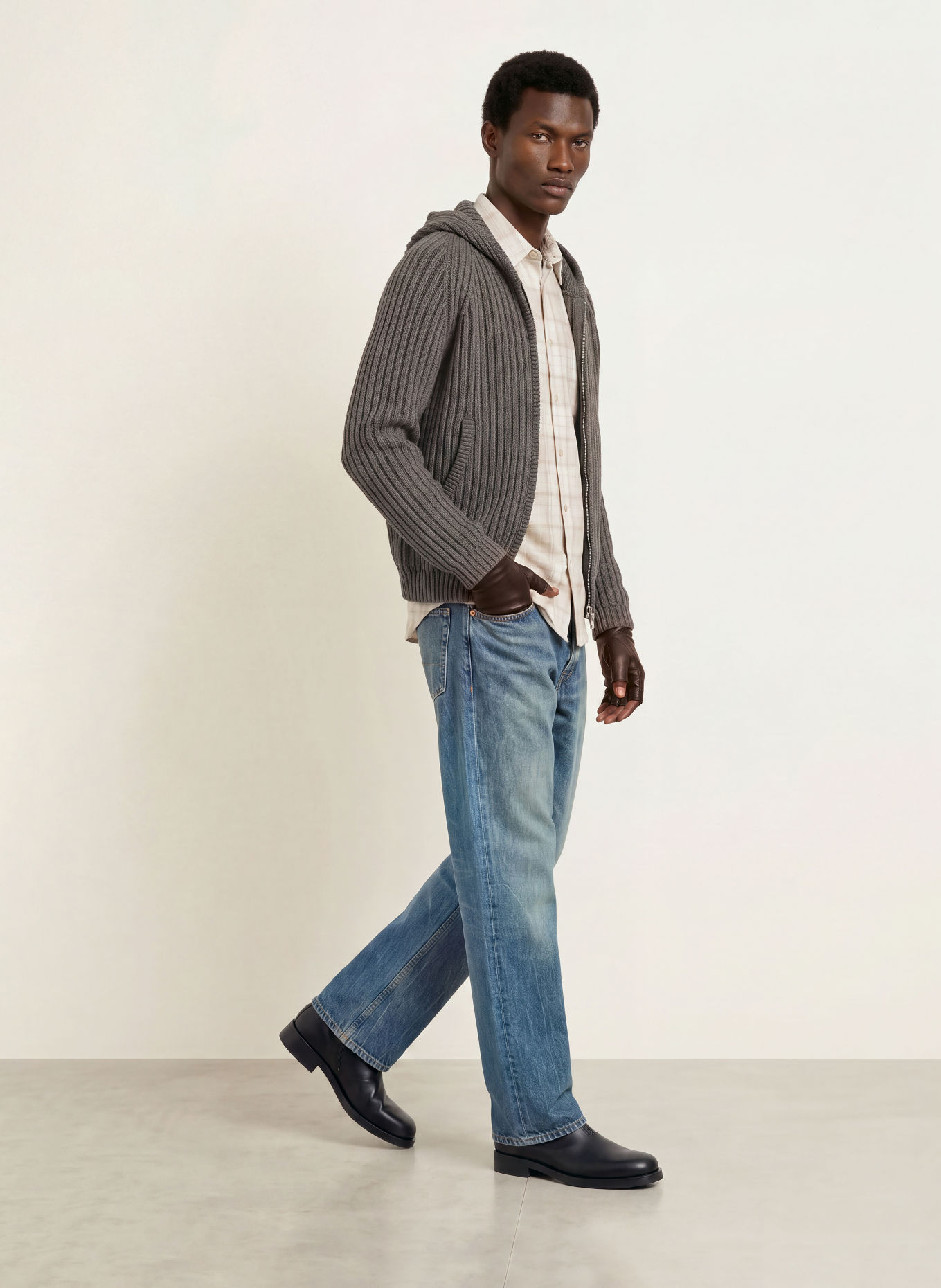 OUR LEGACY Vest van merinowol: GRIJS