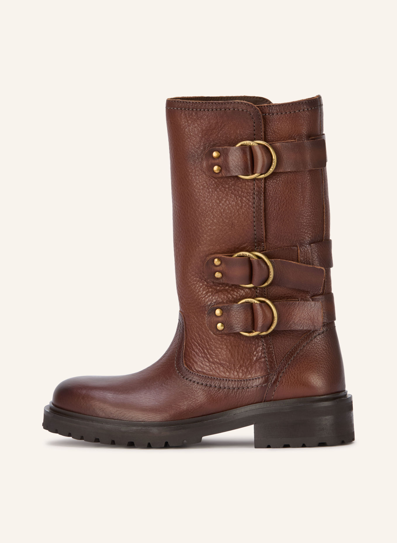 GOLDEN GOOSE Bikerboots KURT: BRUIN
