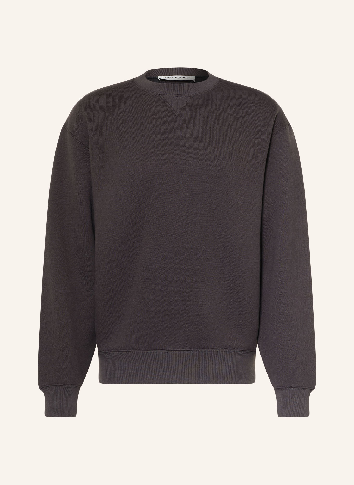 OUR LEGACY Sweatshirt PERFECT: DUNKELBRAUN
