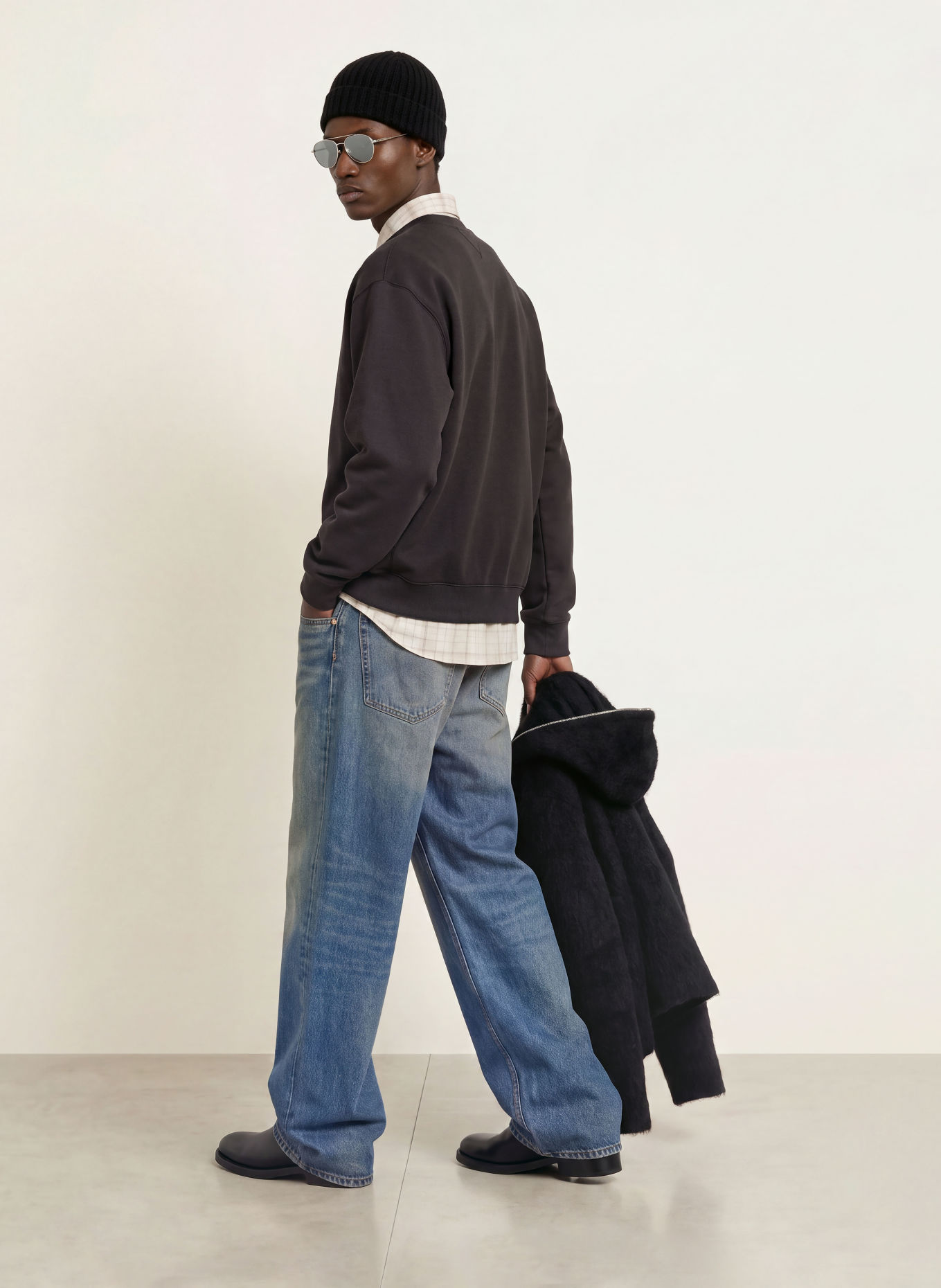 OUR LEGACY Sweatshirt PERFECT: DUNKELBRAUN