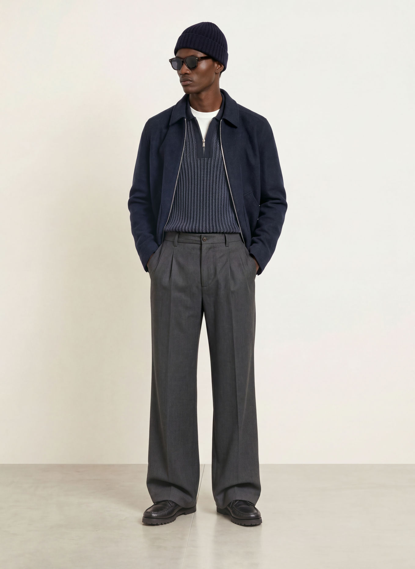 DRYKORN Blouson RIKALO: DUNKELBLAU