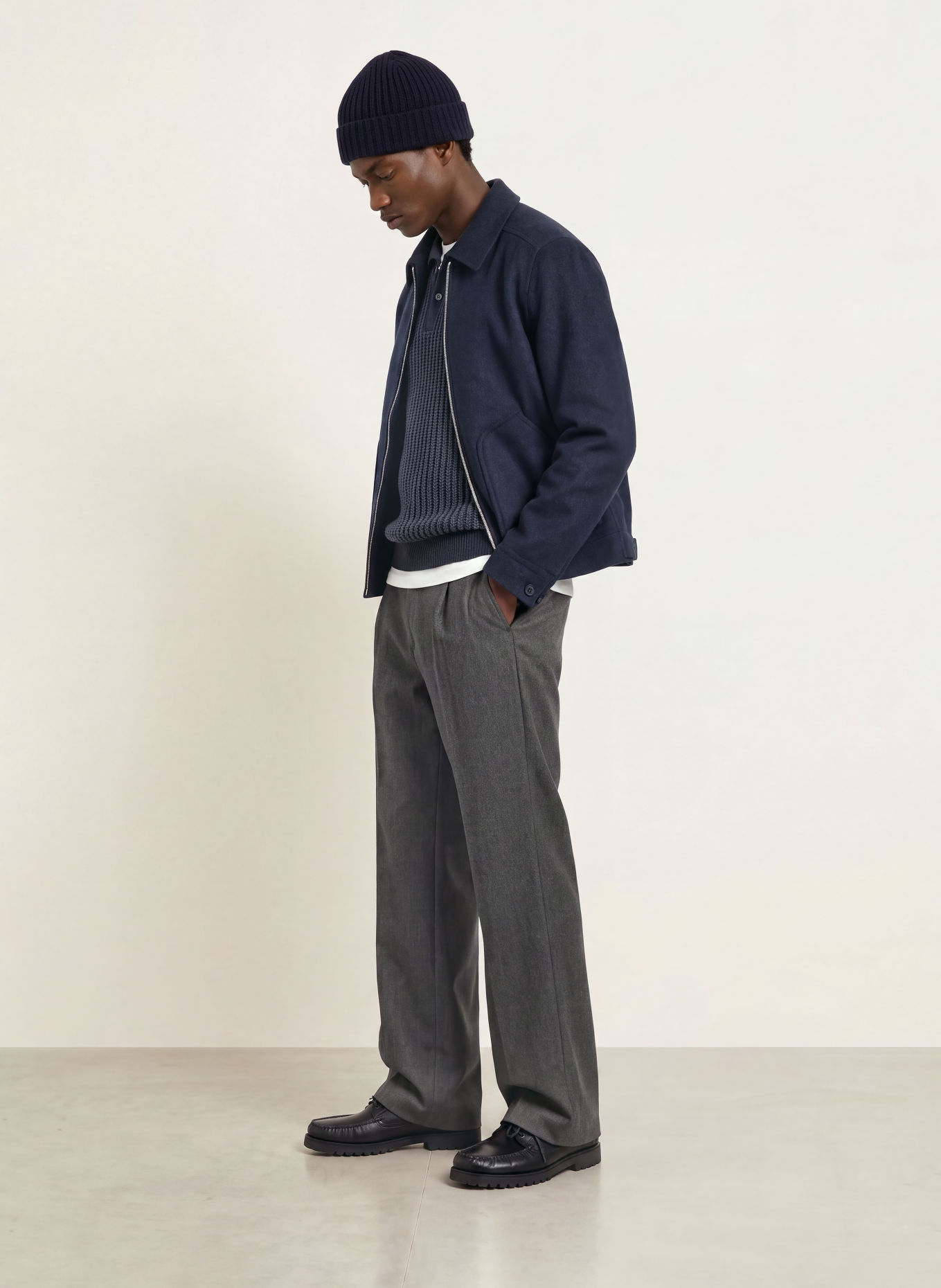 DRYKORN Blouson RIKALO: DUNKELBLAU