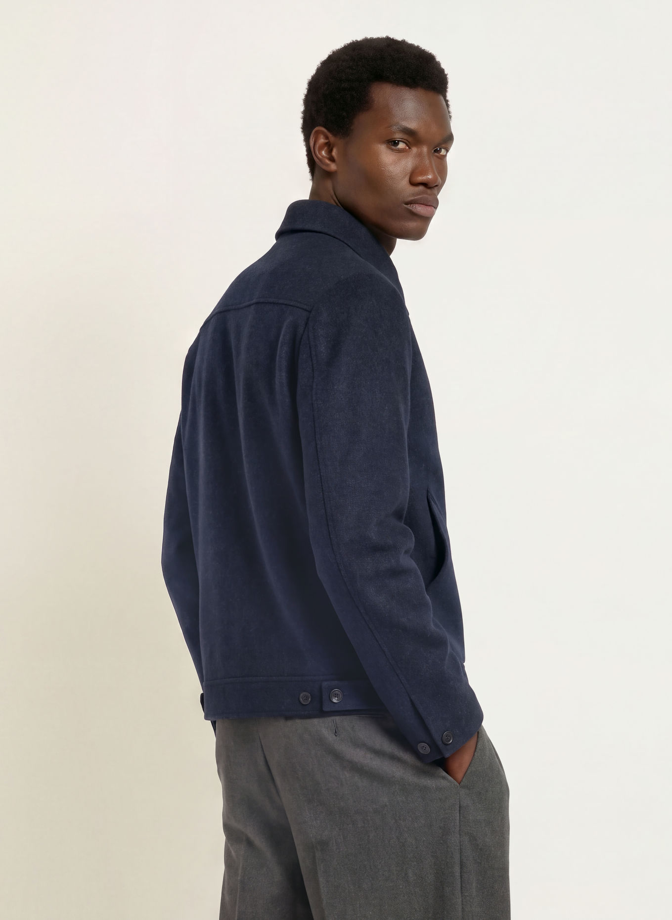 DRYKORN Blouson RIKALO: DUNKELBLAU
