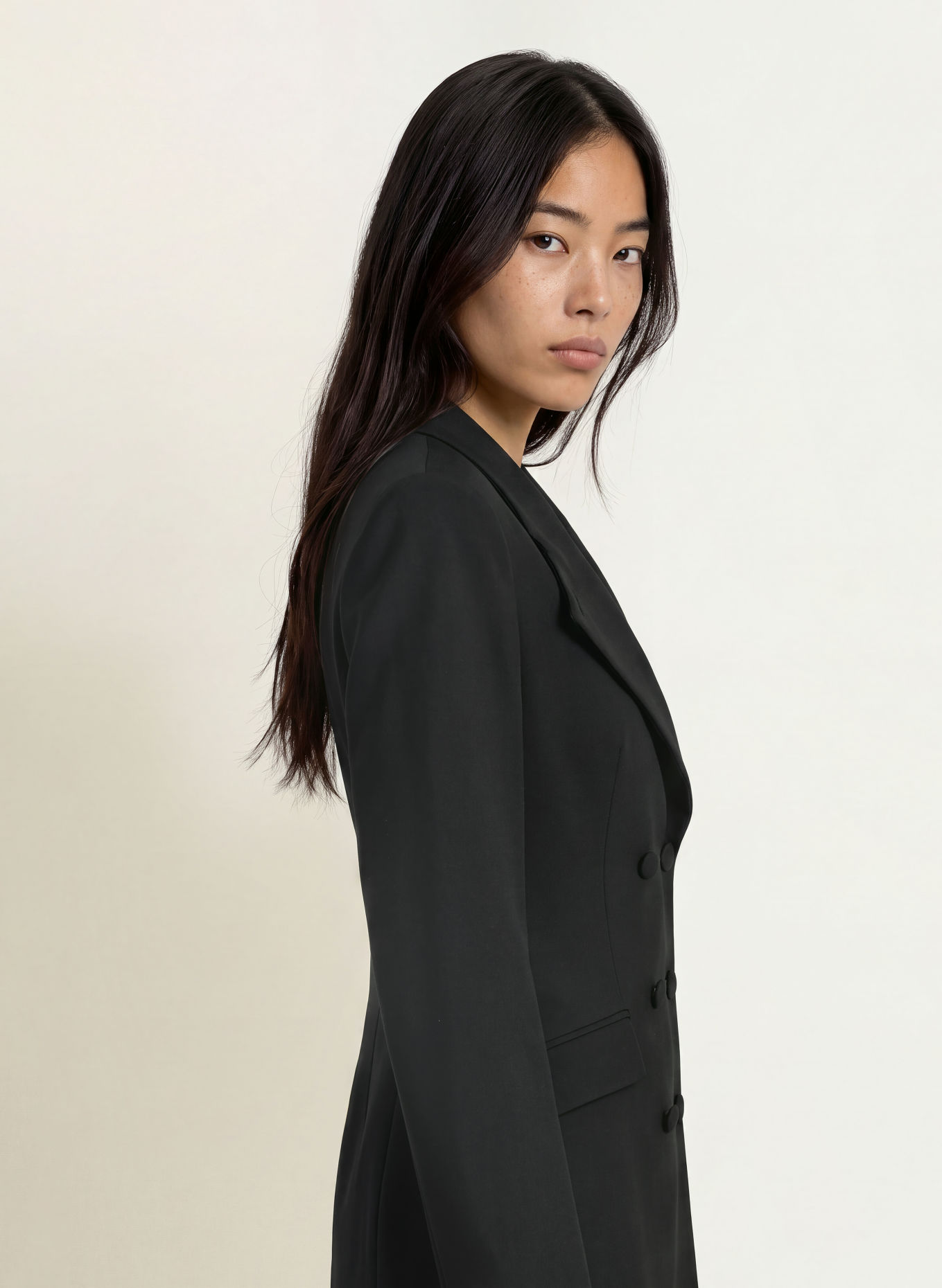 GUESS Blazer dress: BLACK