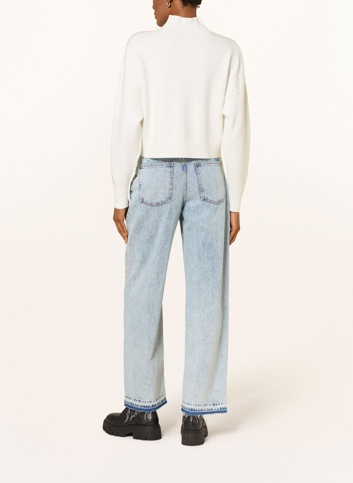 HUGO SESTYA Sweater: CREAM