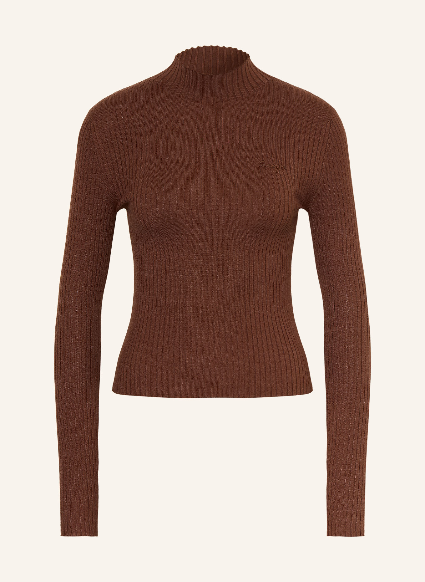 HUGO Pullover SARMIA: DUNKELBRAUN