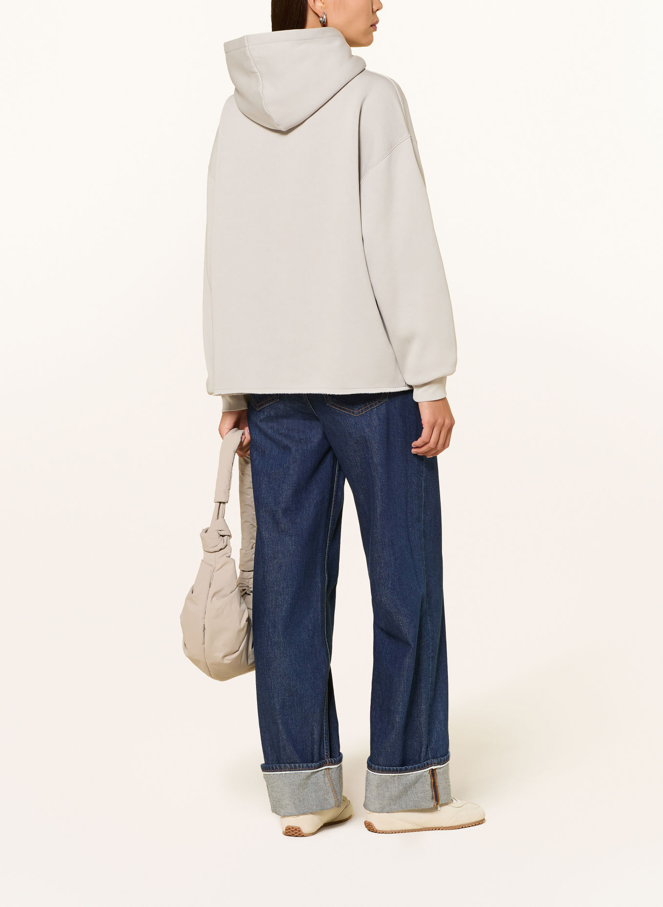 10DAYS Bluza z kapturem: JASNOCZARY / NIEBIESKI