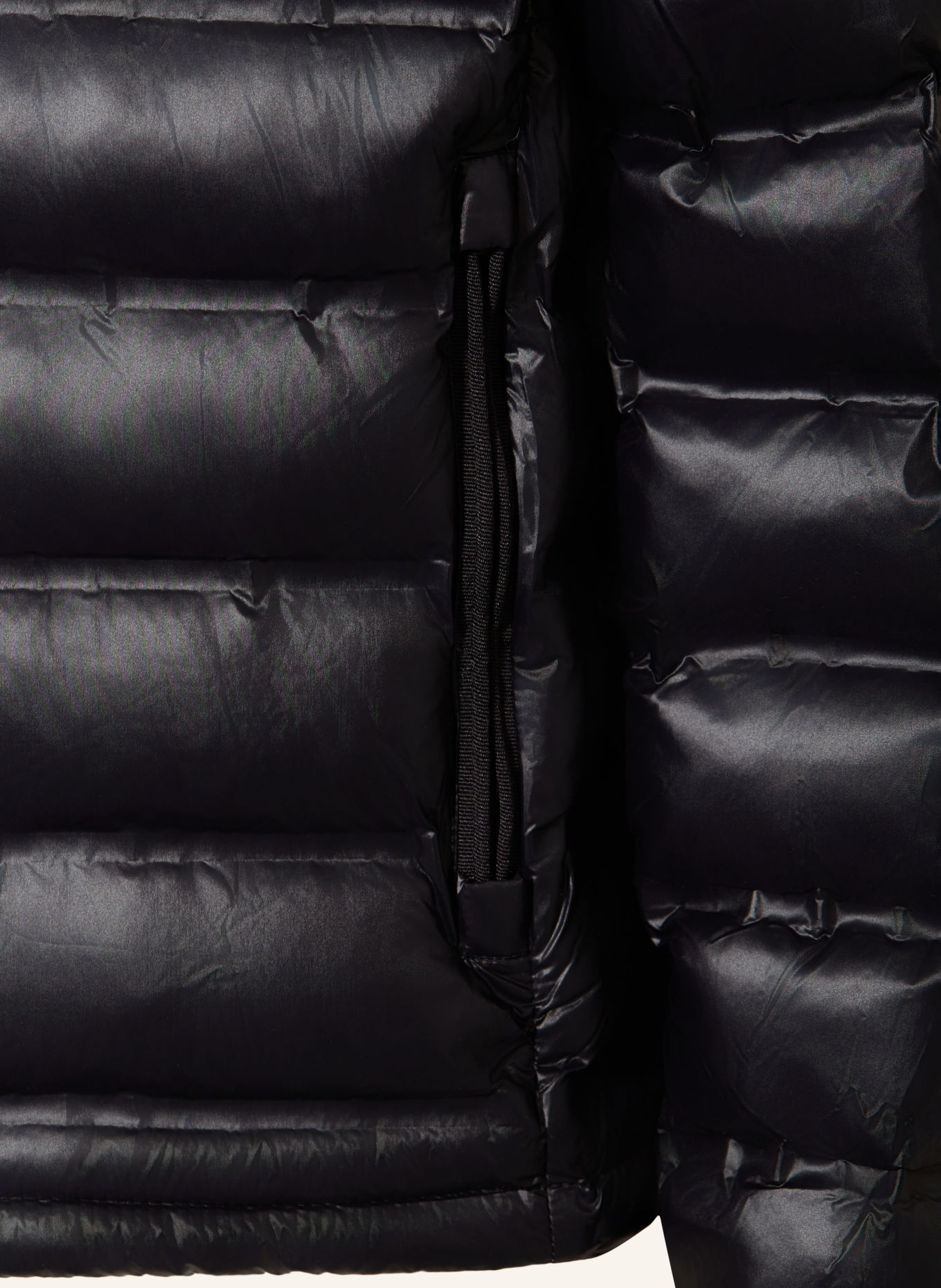 Blauer Steppjacke CHARLES: SCHWARZ