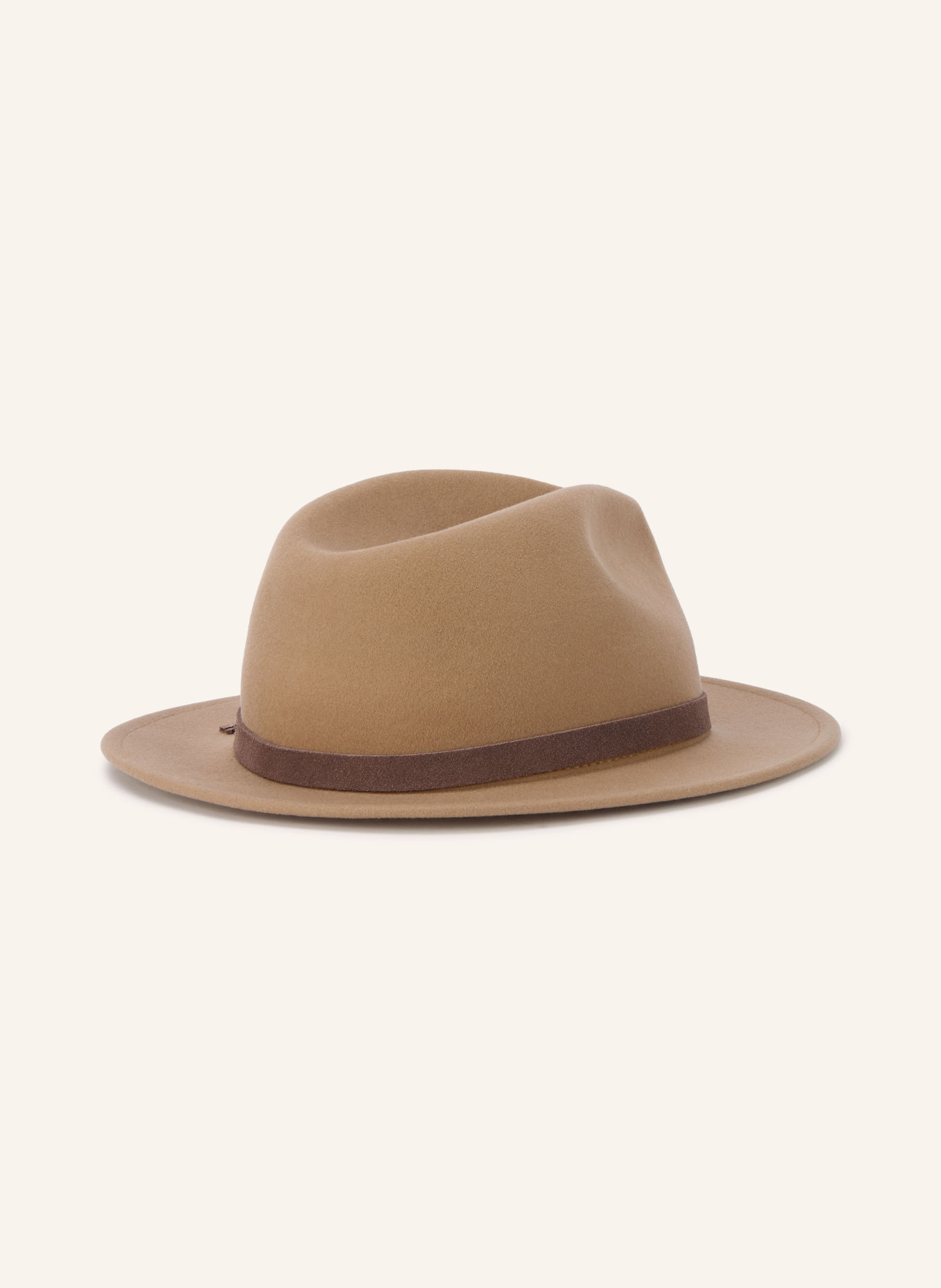 STETSON Hut: BEIGE / DUNKELBRAUN
