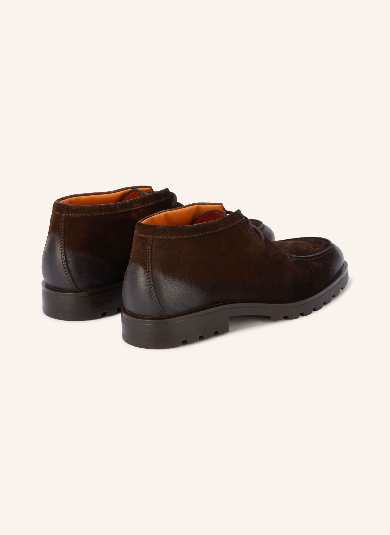 Santoni Lace-up shoes ROCK: DARK BROWN