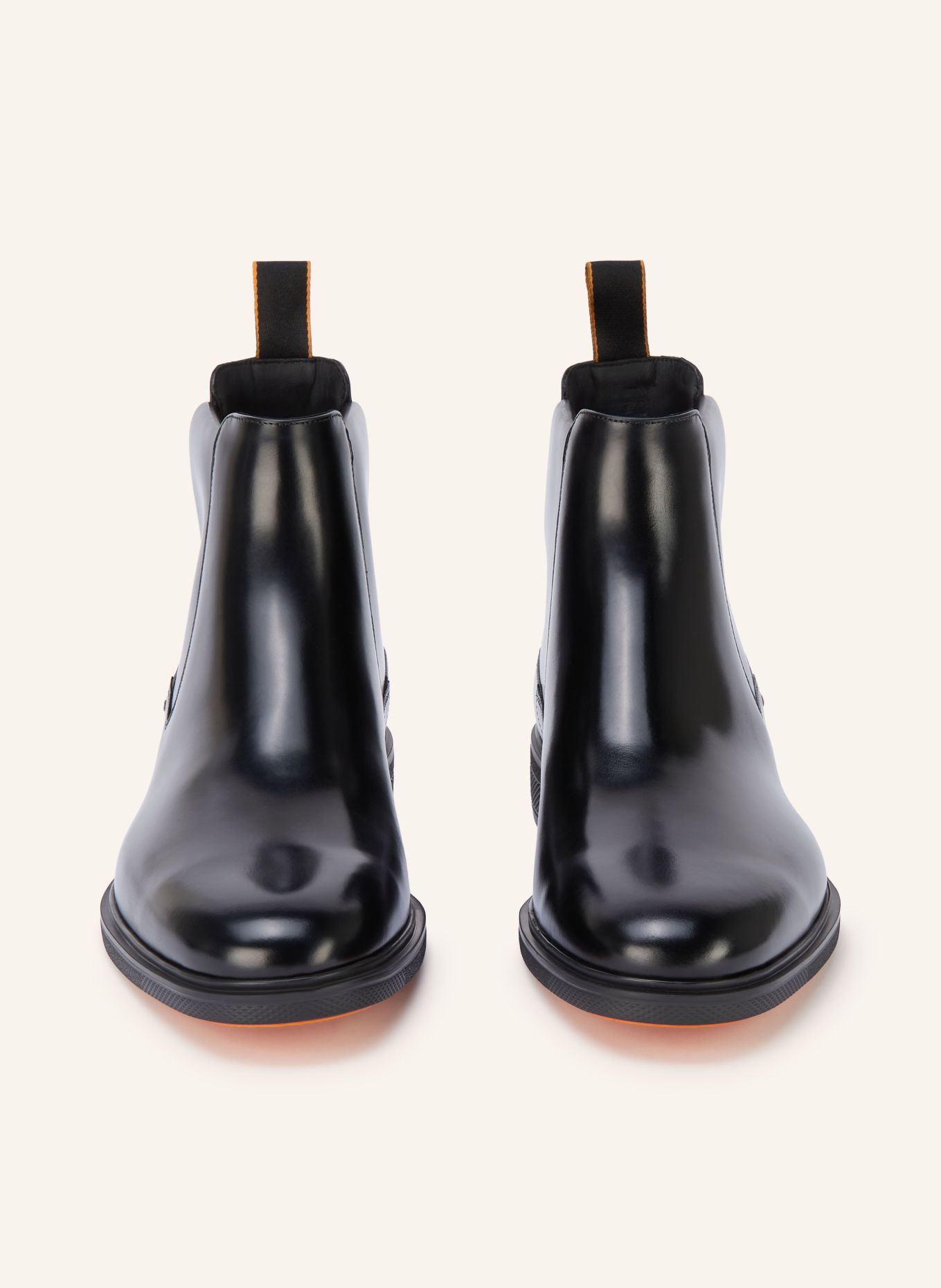 Santoni Chelsea boots EASY: BLACK