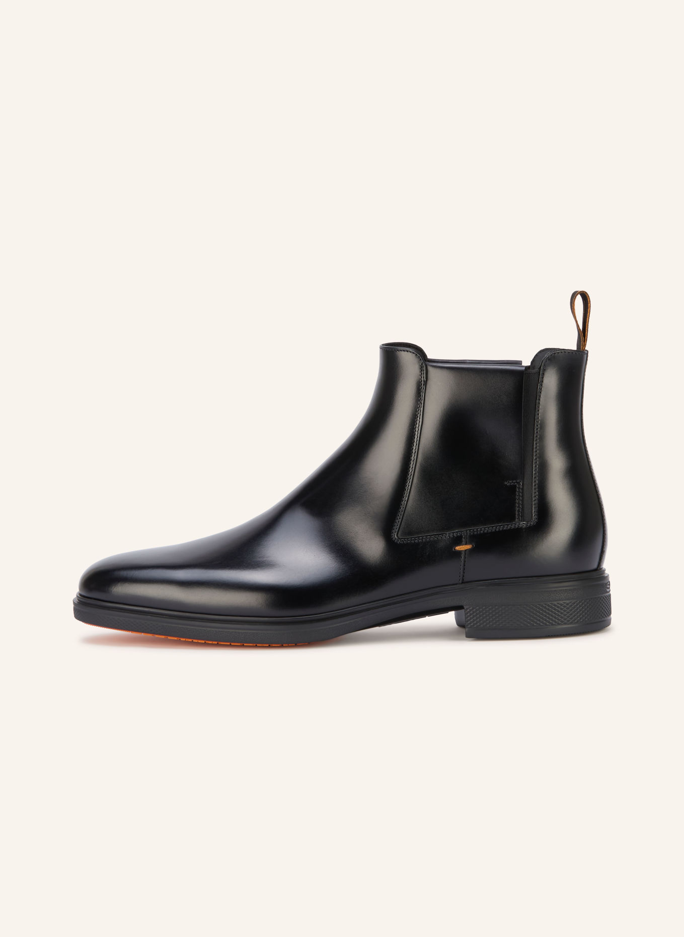 Santoni Chelsea boots EASY: BLACK