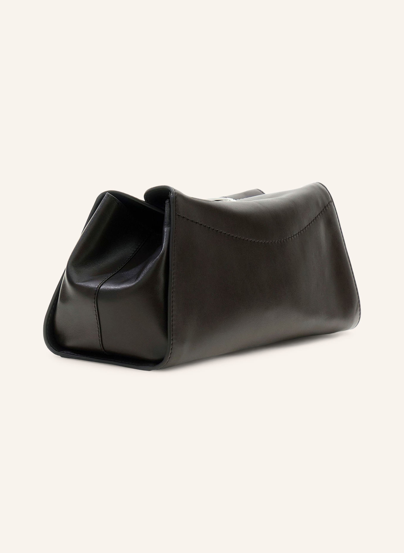 GUESS SMALL Pouch: DARK BROWN