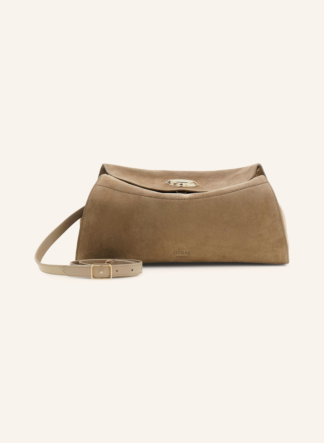 GUESS MEDIUM Pouch: TAUPE