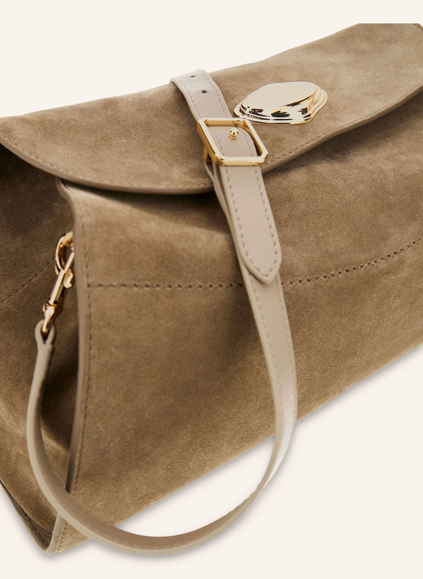 GUESS MEDIUM Pouch: TAUPE