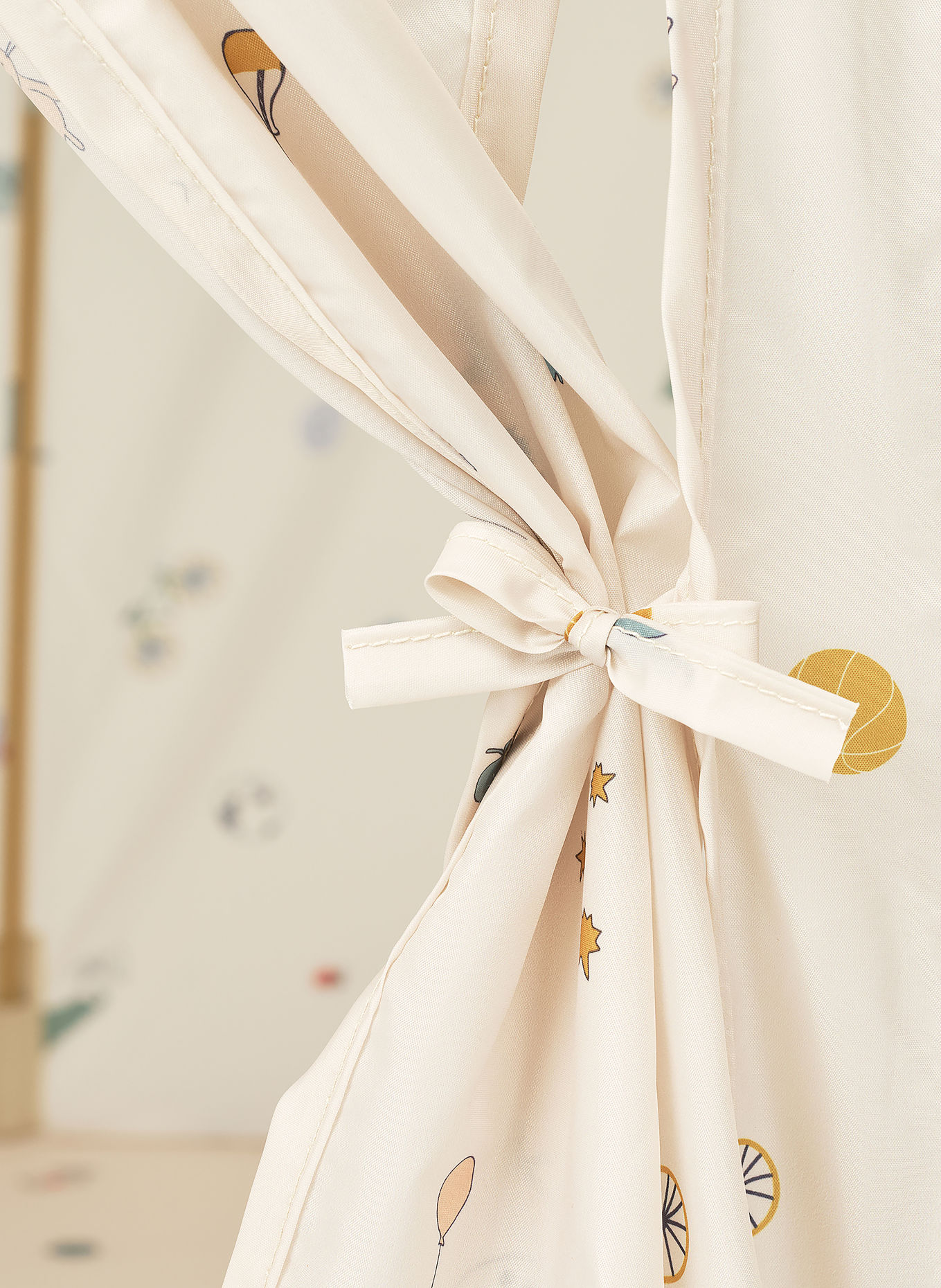 LIEWOOD OAKS Play Tent: BEIGE / YELLOW / LIGHT BLUE