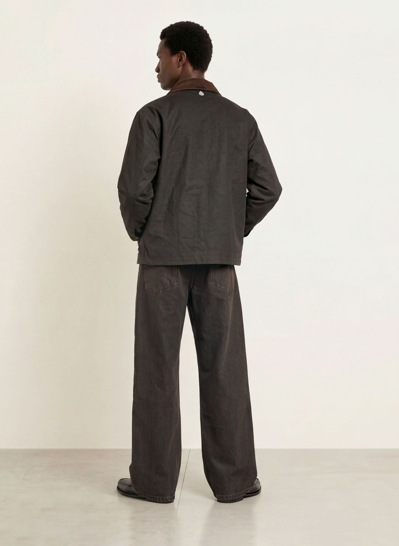 don't waste culture Field jacket KIRA: ZWART / BRUIN
