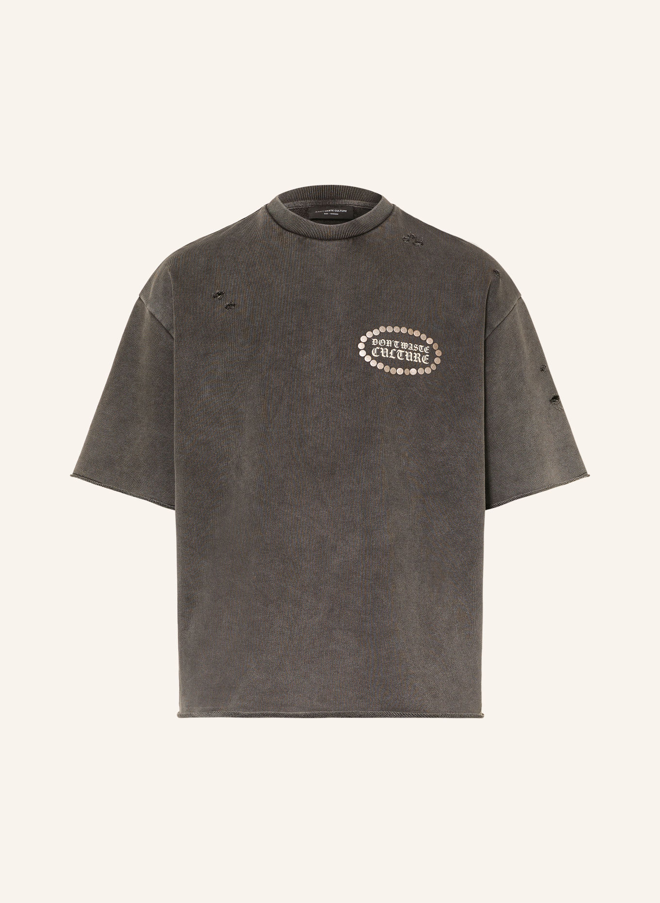 don't waste culture Sweatshirt ALUNE: GRIJS