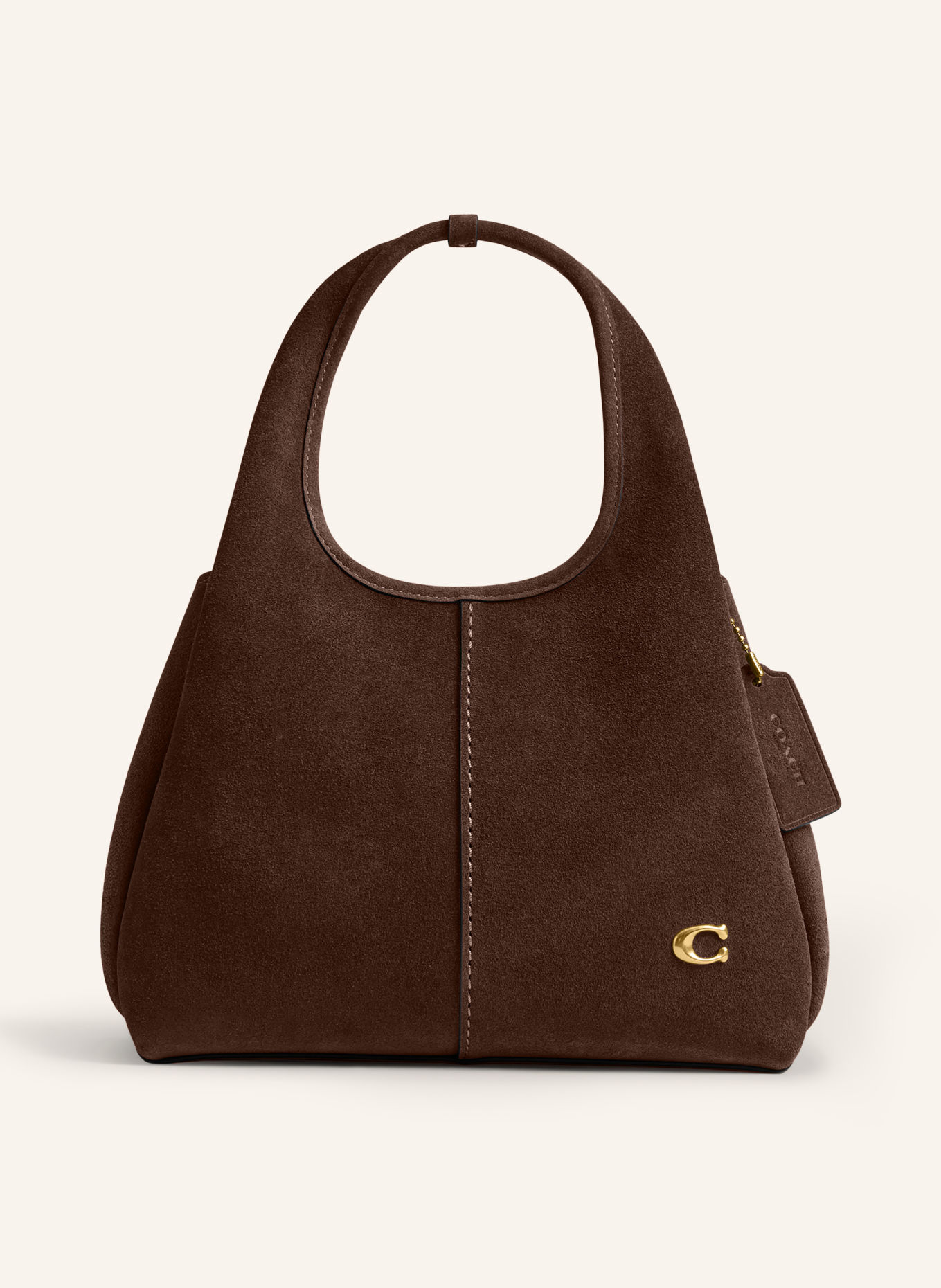 COACH LANA 23 Shoulder Bag: DARK BROWN