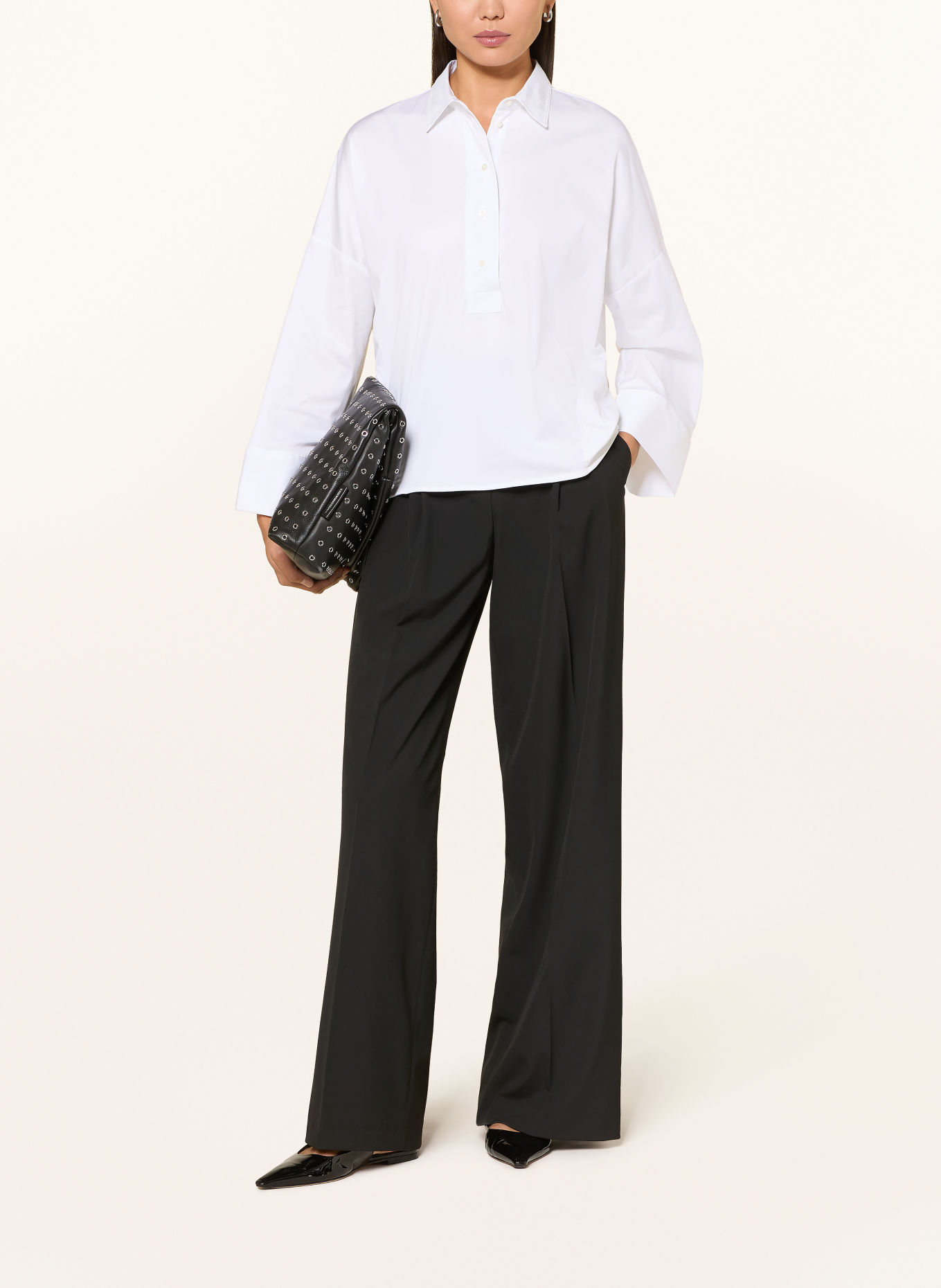 TONNO & PANNA Shirt blouse: WHITE