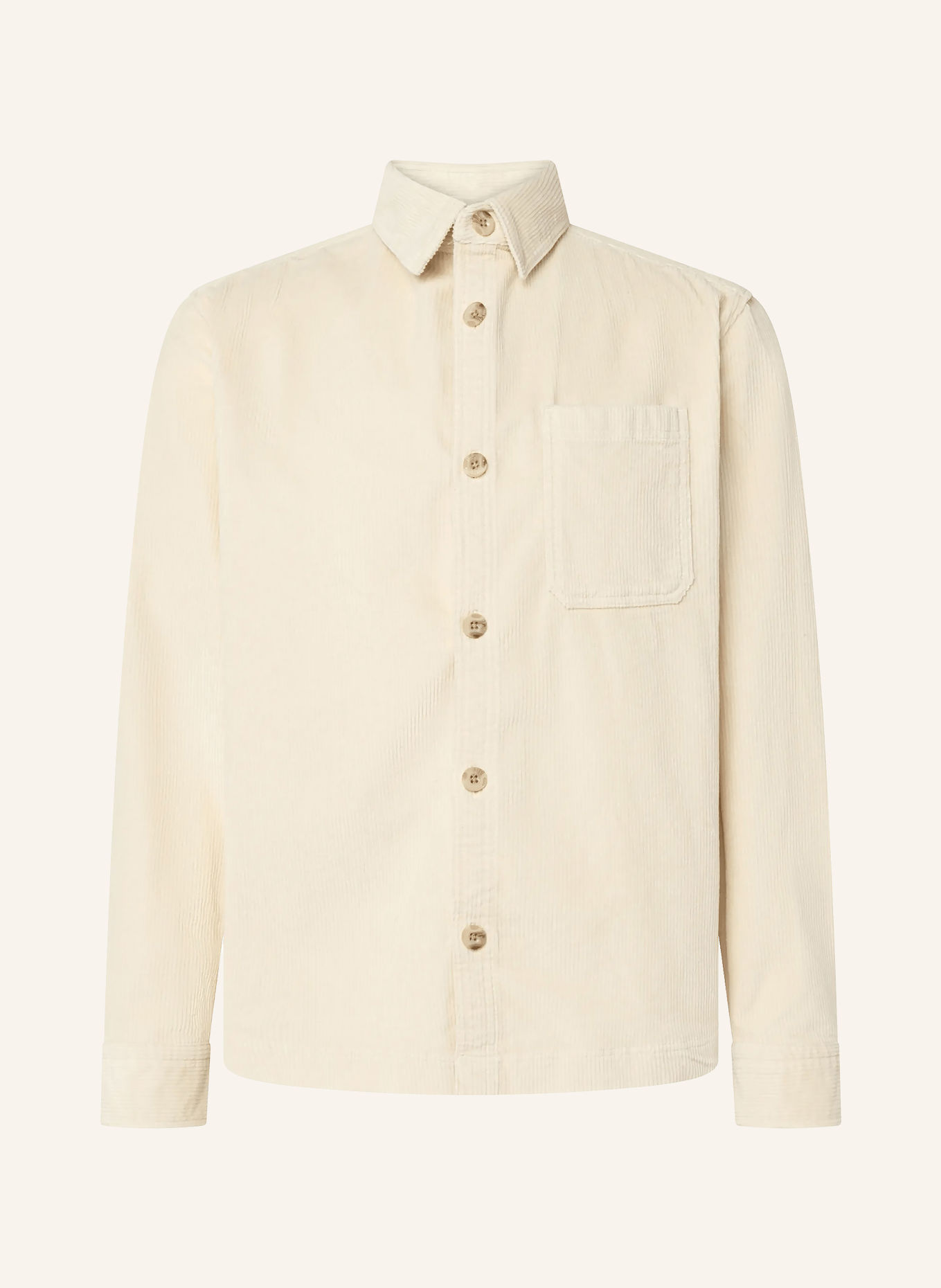JOOP! JEANS Surchemise en velours côtelé HARVI: CRÈME