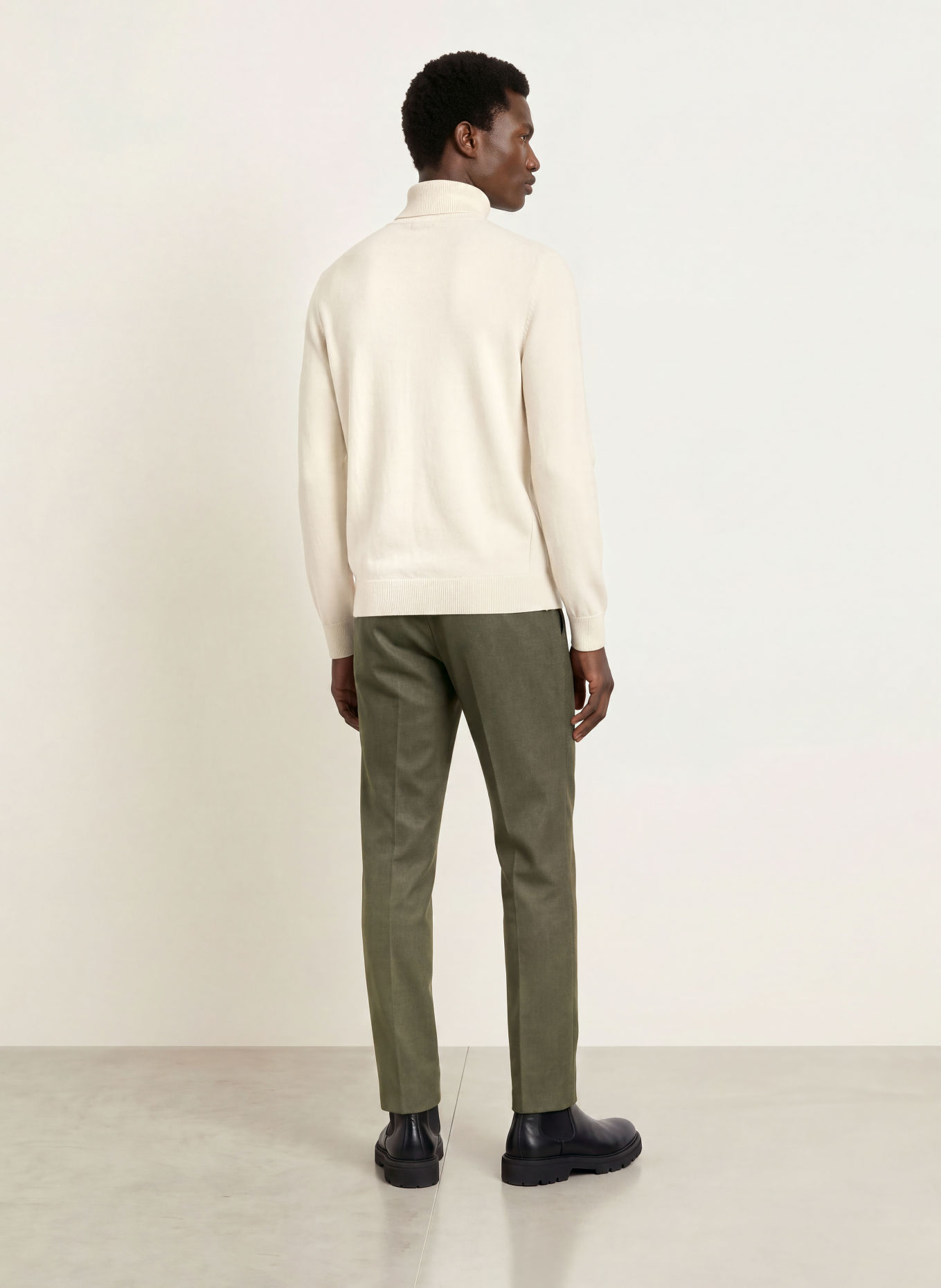 JOOP! JEANS Rullekrave-trøje LEMRIGO: CREME