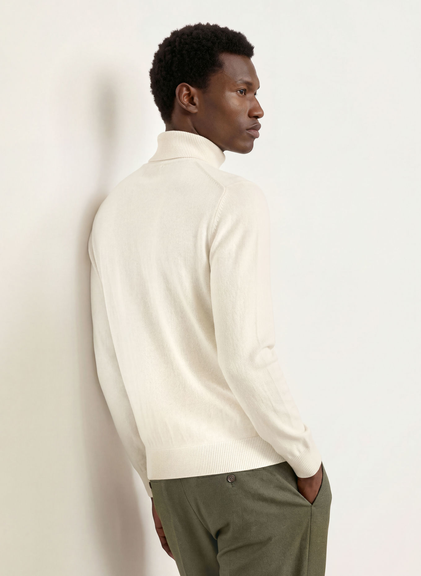 JOOP! JEANS Rullekrave-trøje LEMRIGO: CREME