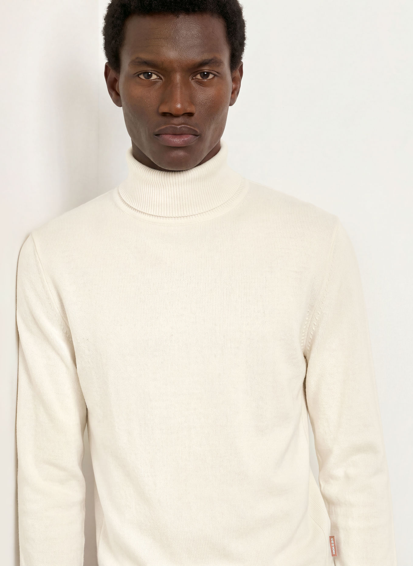 JOOP! JEANS Rullekrave-trøje LEMRIGO: CREME