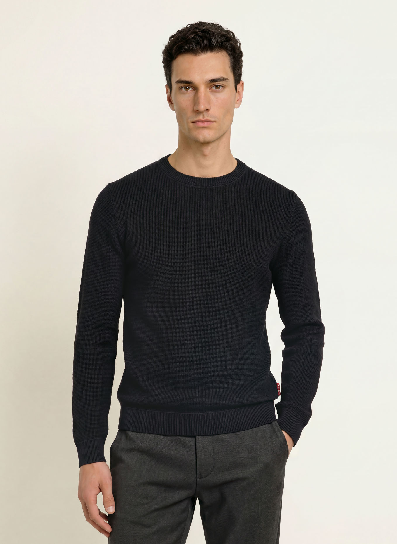 JOOP! JEANS PEOSIUS Sweater: BLACK
