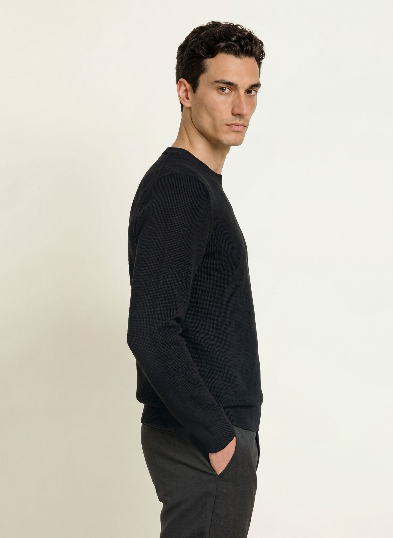 JOOP! JEANS PEOSIUS Sweater: BLACK