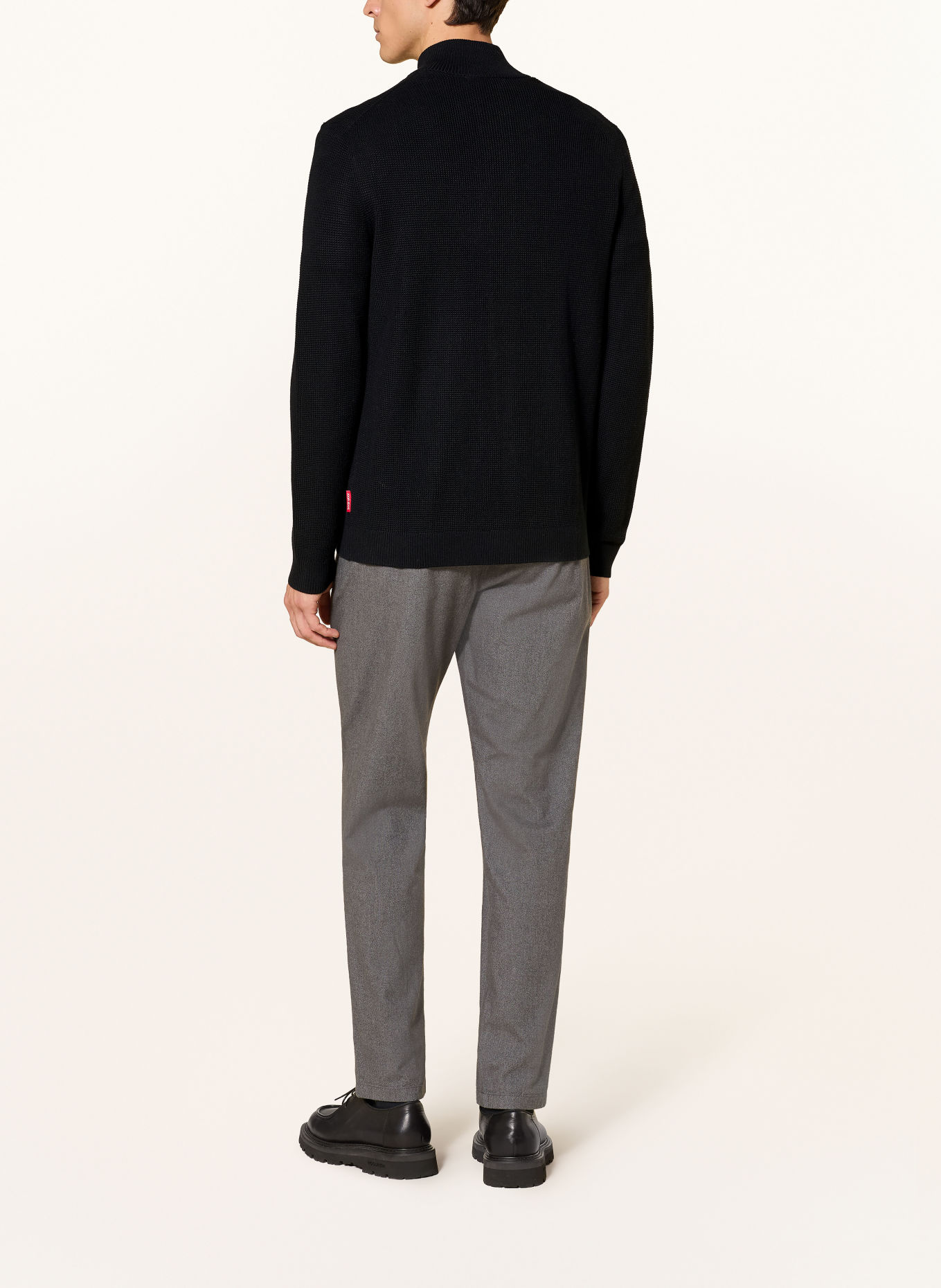 JOOP! JEANS PERIAMO Cardigan: BLACK