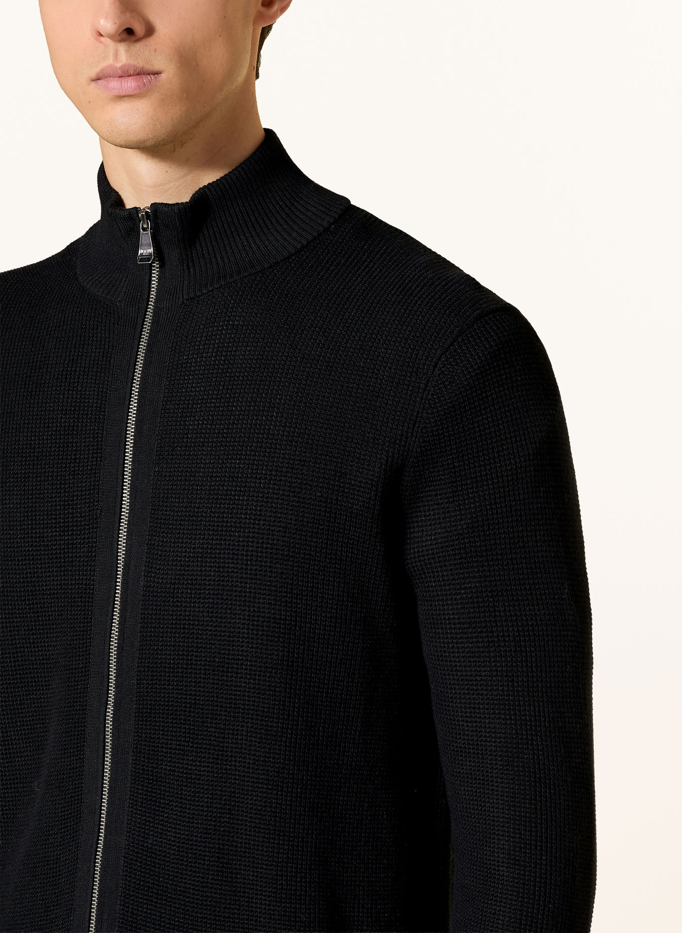 JOOP! JEANS PERIAMO Cardigan: BLACK