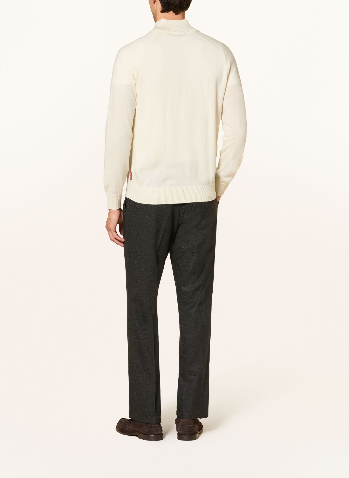 JOOP! JEANS LEMINARDO Half-zip sweater: CREAM