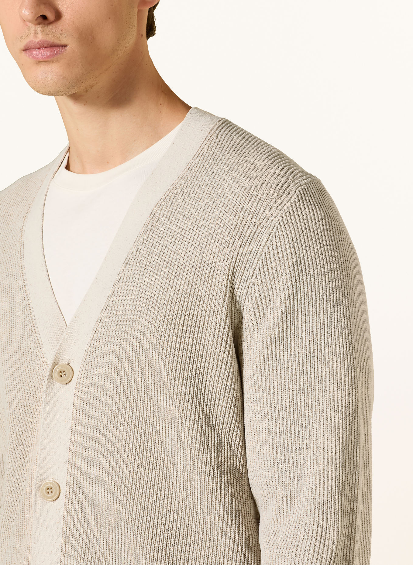 JOOP! JEANS Strickjacke CHATTING: CREME
