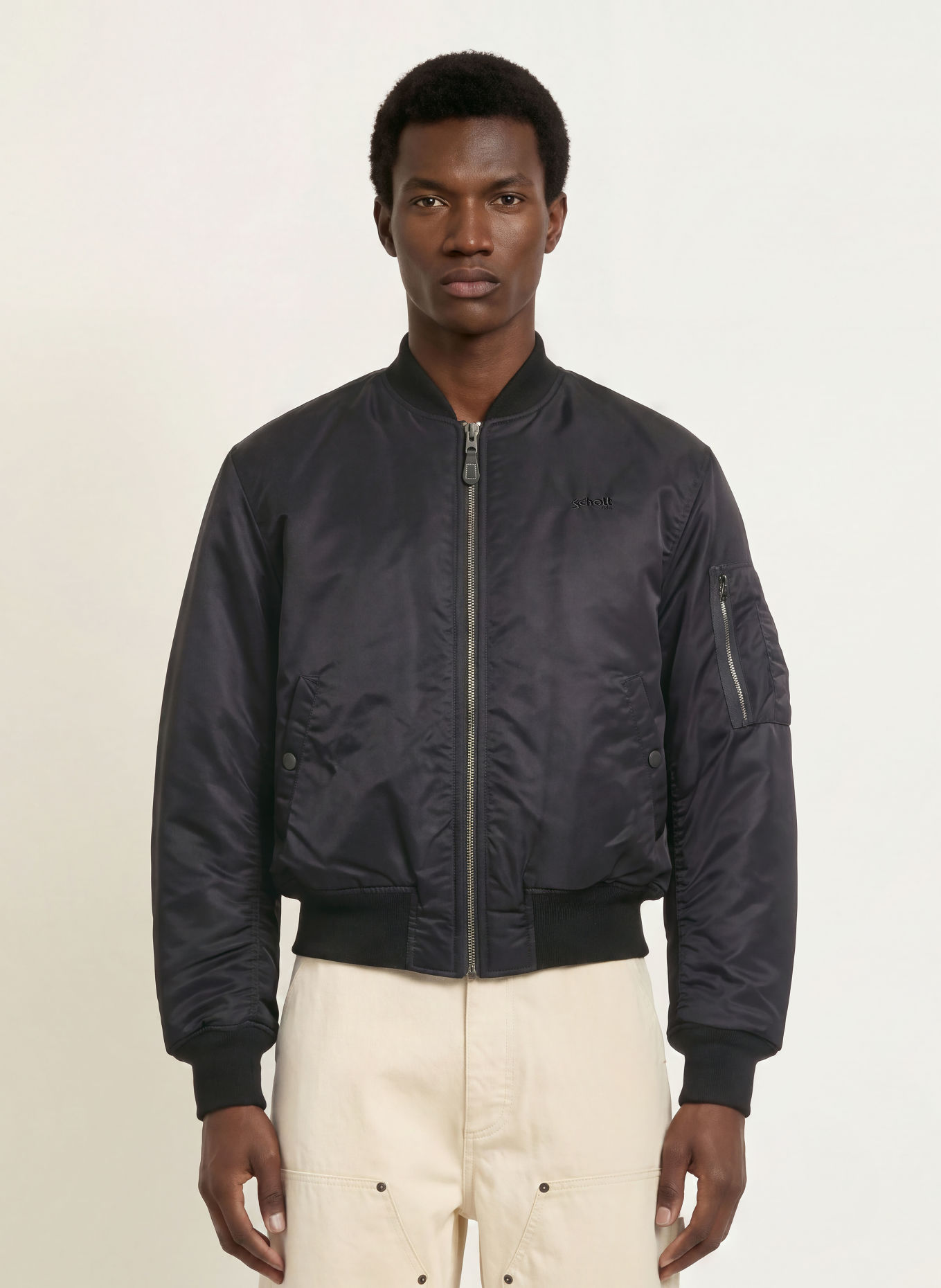 Schott NYC AIRFORCE 90 RS Bomber jacket: BLACK