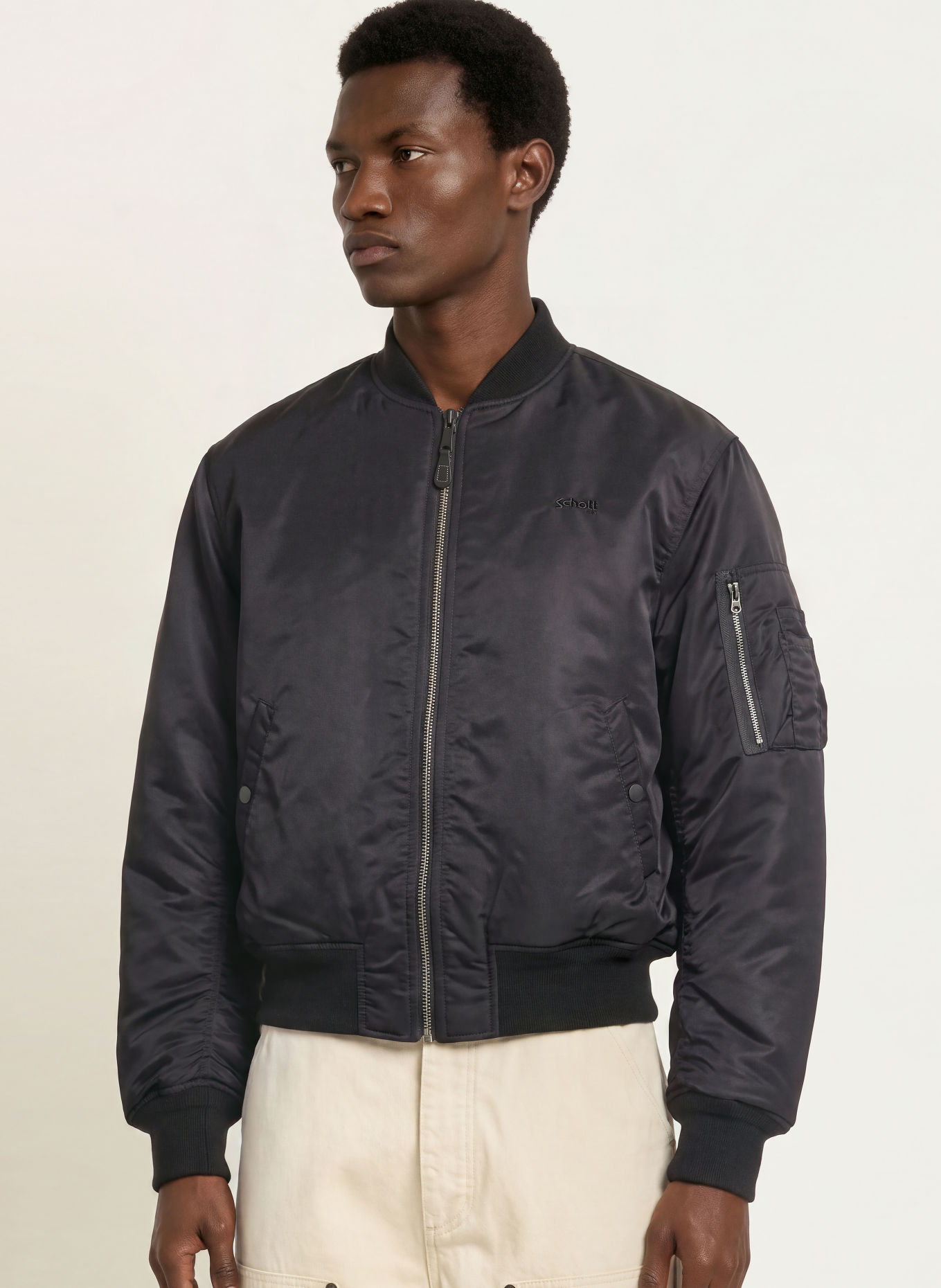 Schott NYC AIRFORCE 90 RS Bomber jacket: BLACK