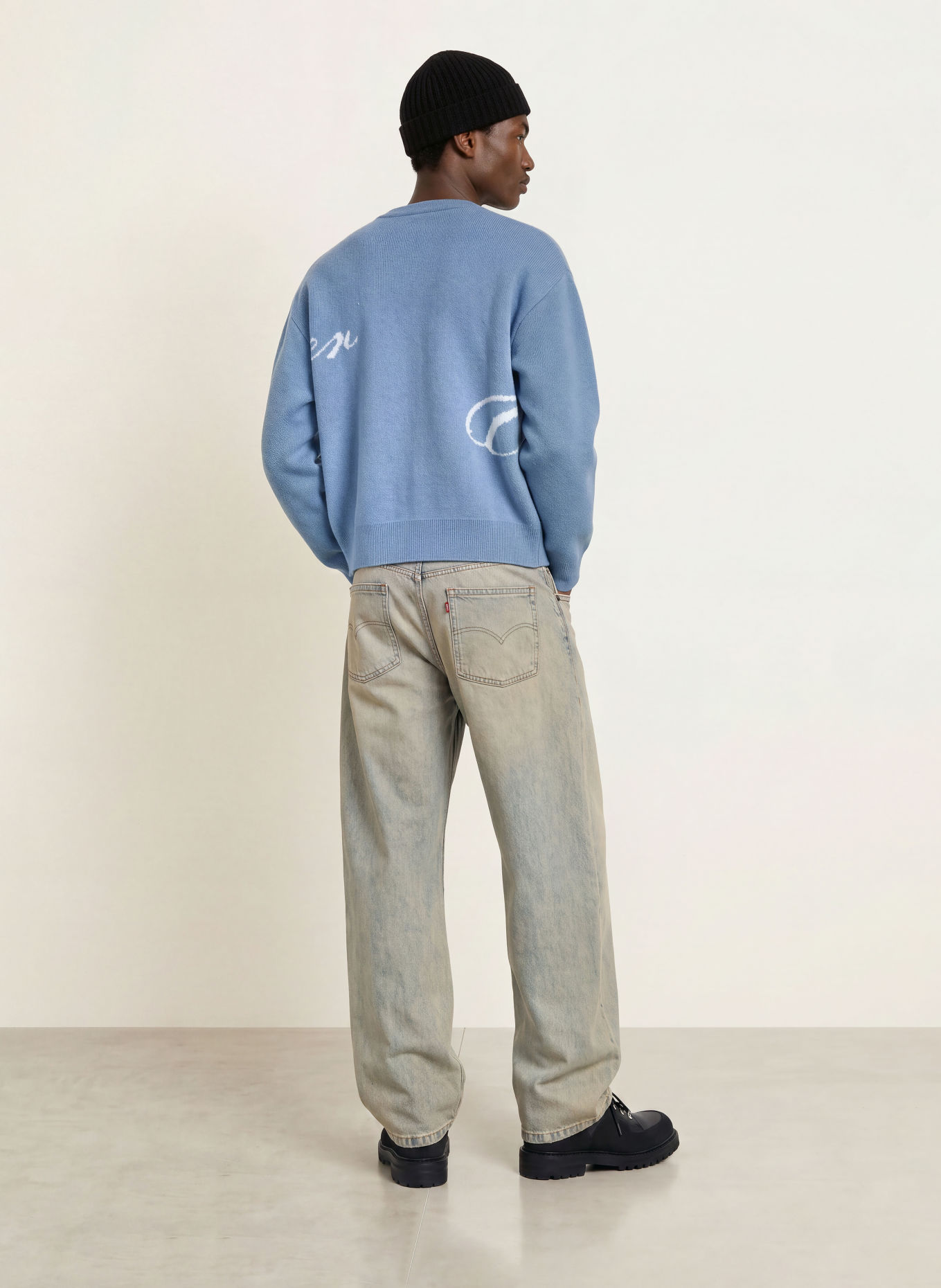 another COTTON LAB Pullover: BLAUGRAU