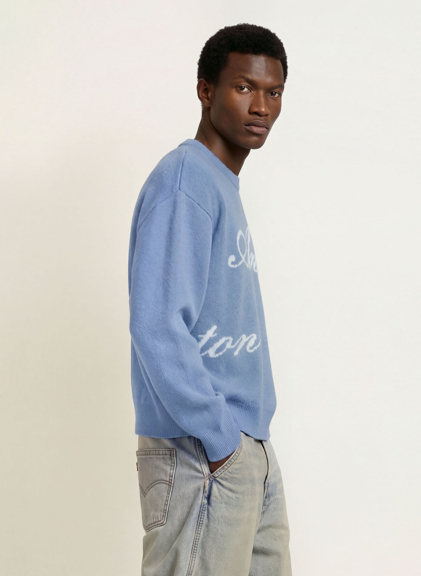 another COTTON LAB Pullover: BLAUGRAU