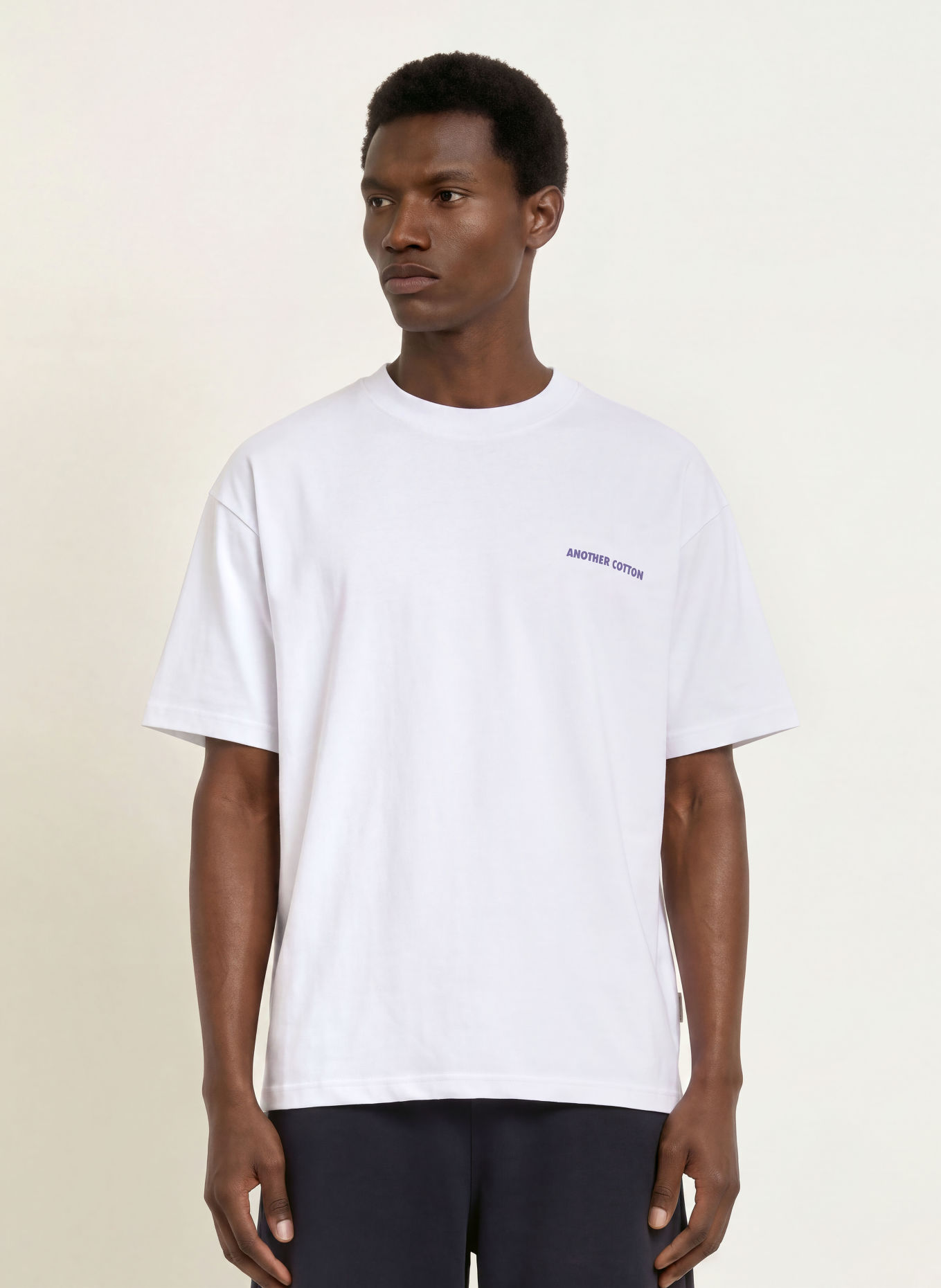 another COTTON LAB T-Shirt SUNDAY: WEISS