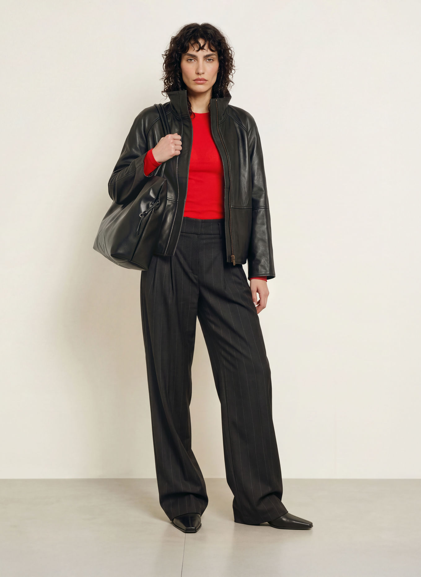 RAFFAELLO ROSSI Marlene-broek MAYLA: ZWART