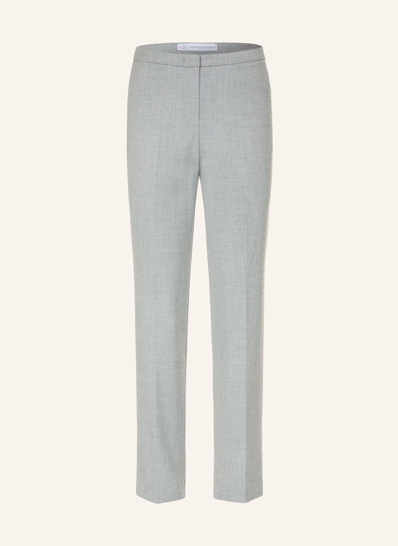 RAFFAELLO ROSSI MAXIMA 7/8-length trousers: LIGHT GRAY